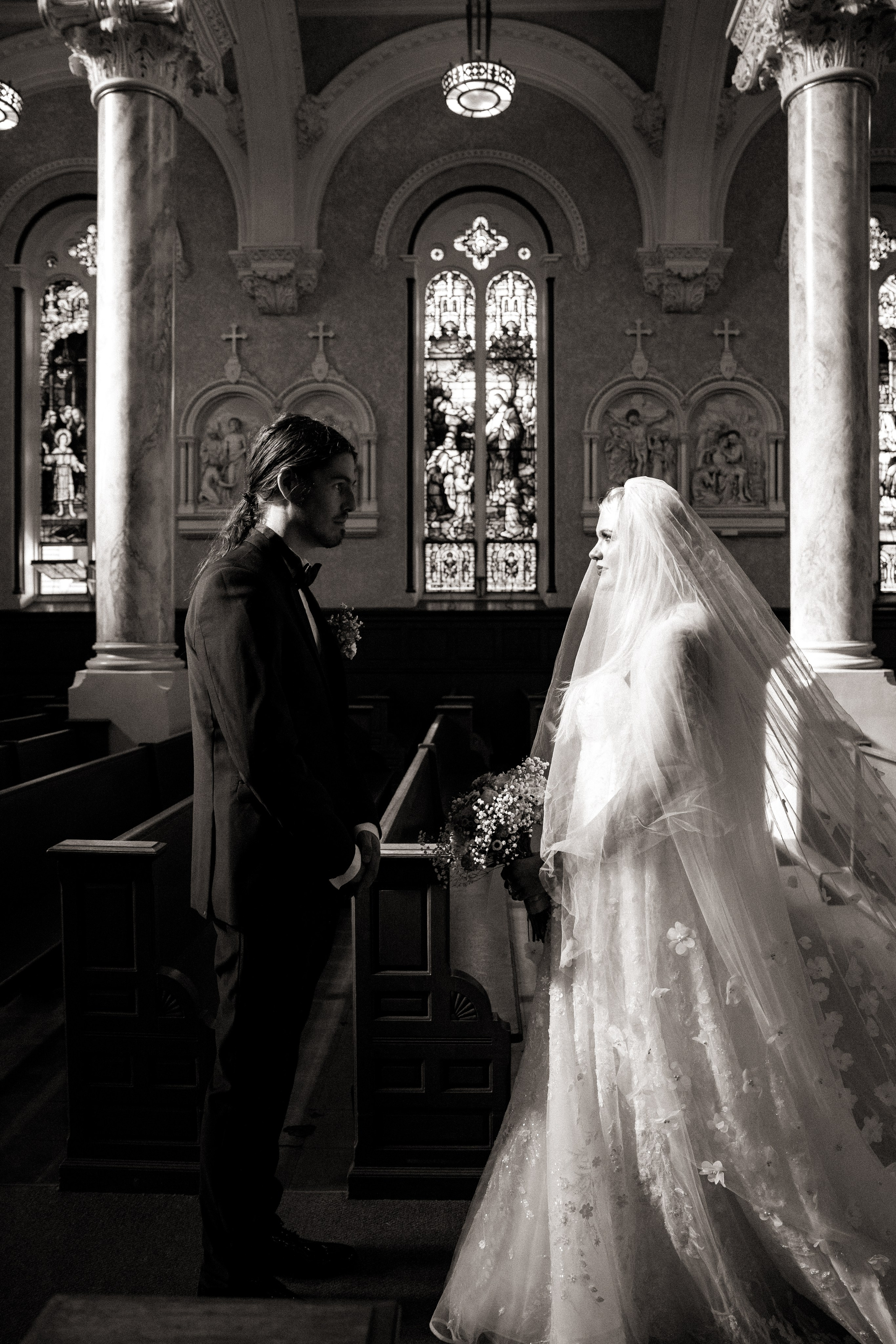 Lisa & Jim | Wedding Ceremony at St. Mary Star of the Sea