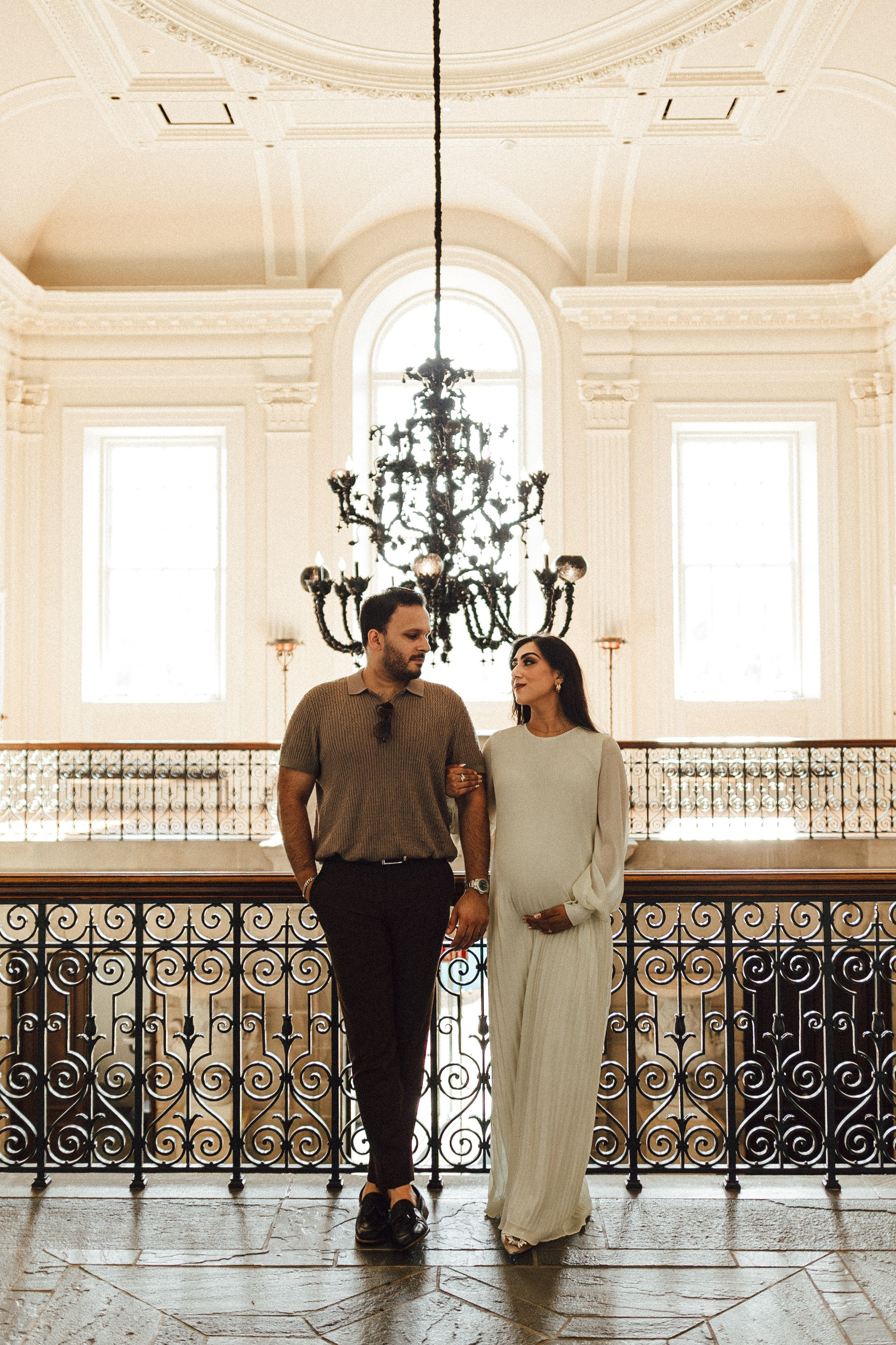 Baby Rahman Announcement. Sara Eulalia | Virginia Photographer