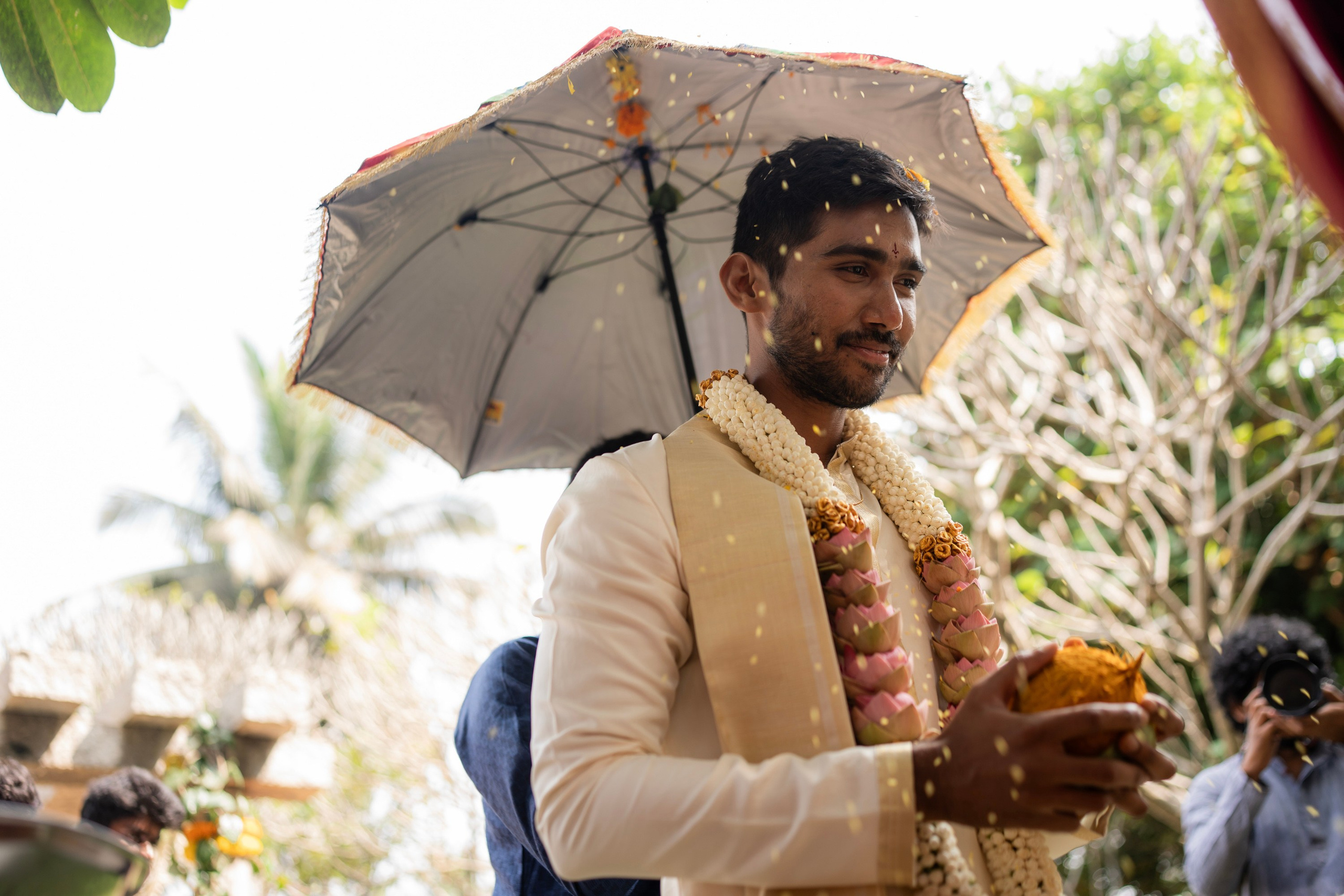 Samyuktha & Manoj, Tamil and Telugu Wedding at Angana Courtyard, Bangalore | Truly Yours