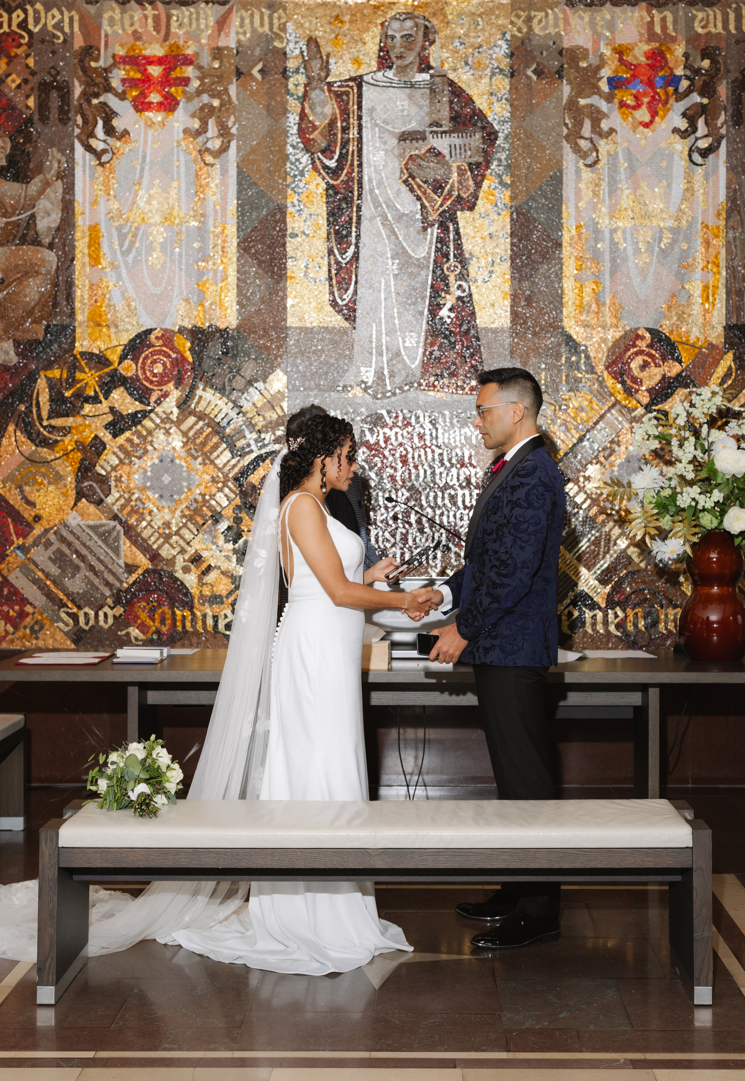 Carlyn and Clinton | Ceremony in Enschede. Yuliya Vaschenok — Photographer in the Netherlands