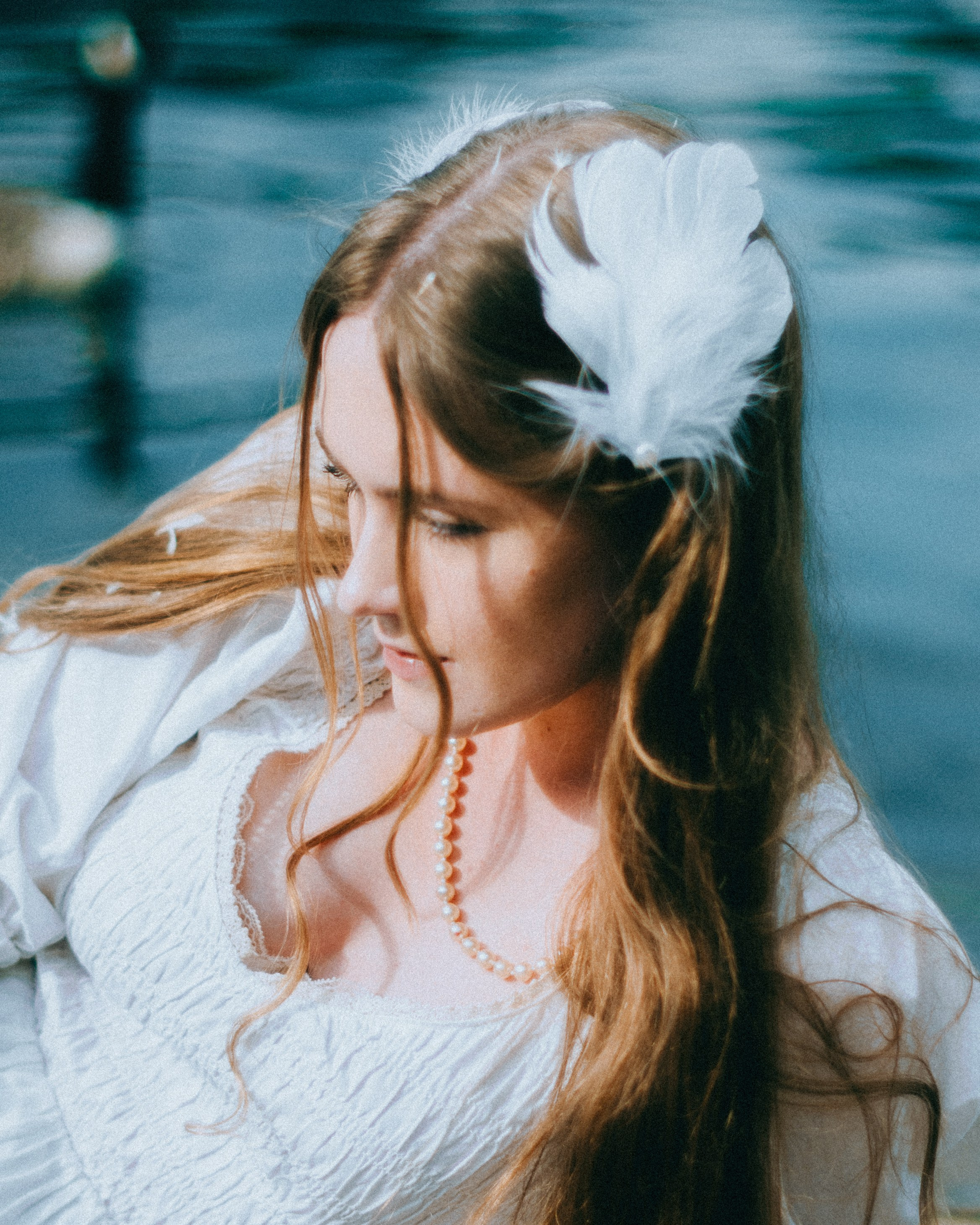 Swan Princess Portrait Photoshoot in London. Moth & Moss Photography