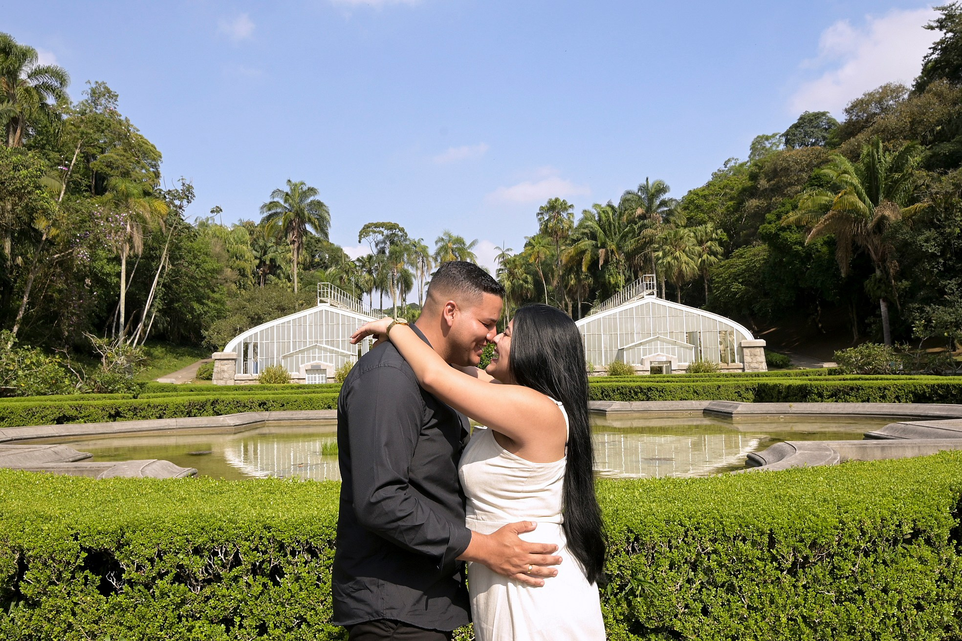 Sabrina & Kauê, Jardim Botânico de São Paulo. Produtora Bride