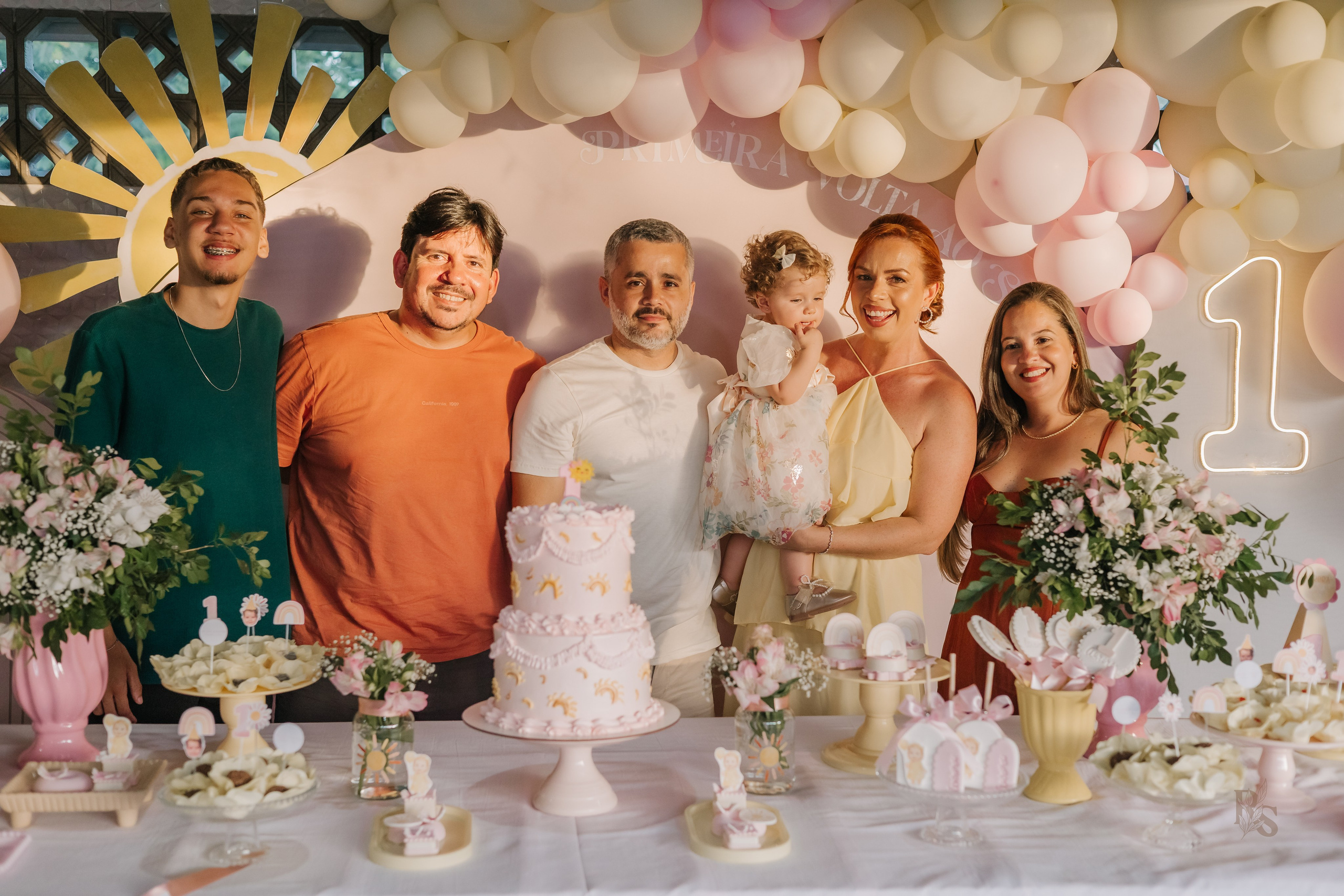 Aurora — 1 ano. Fotógrafo Richard Silvestre — Casamentos na Bahia