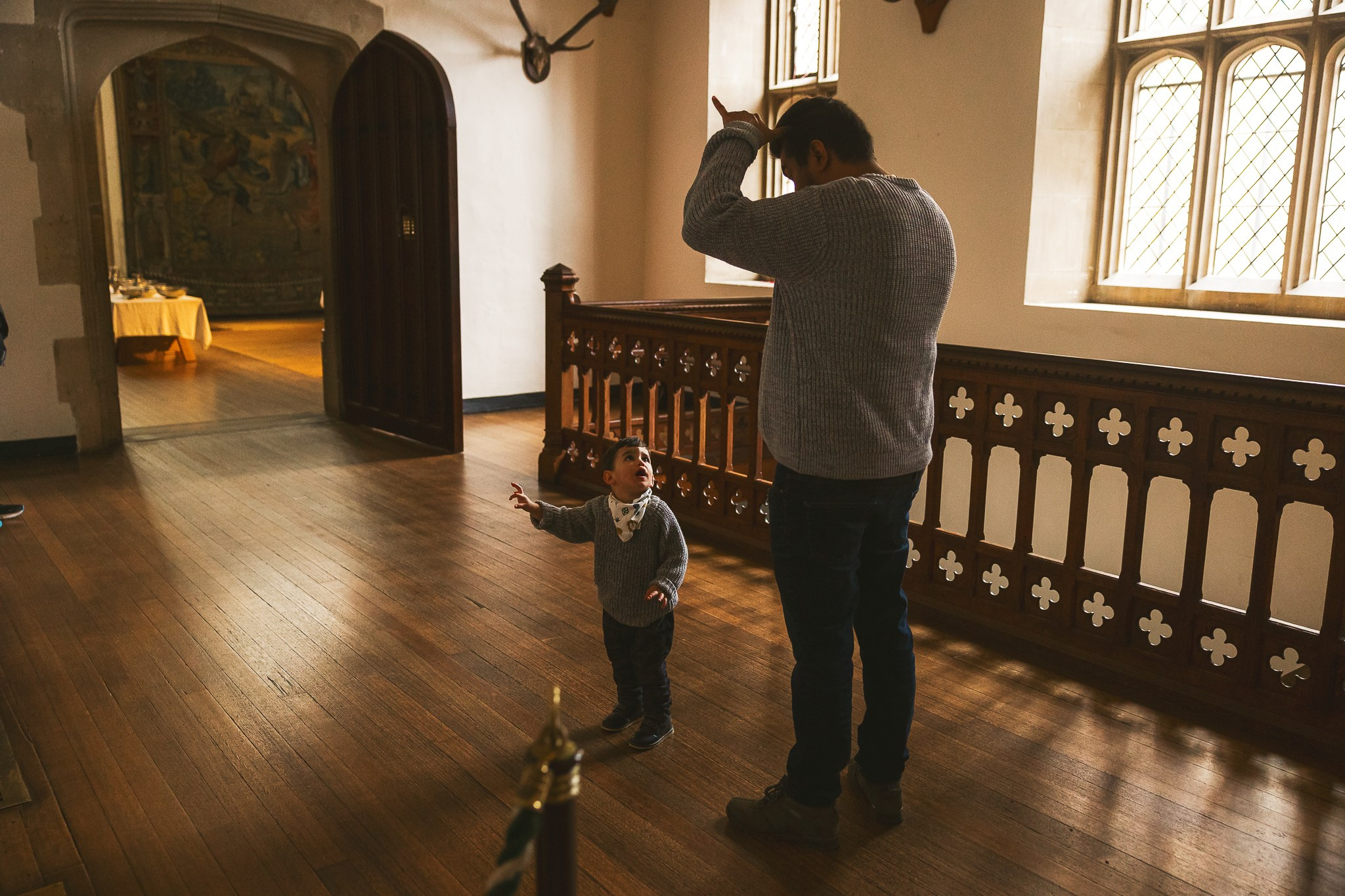 Exploring the Museum with Ana Paula, Thiago & Leo. Giandamorgana