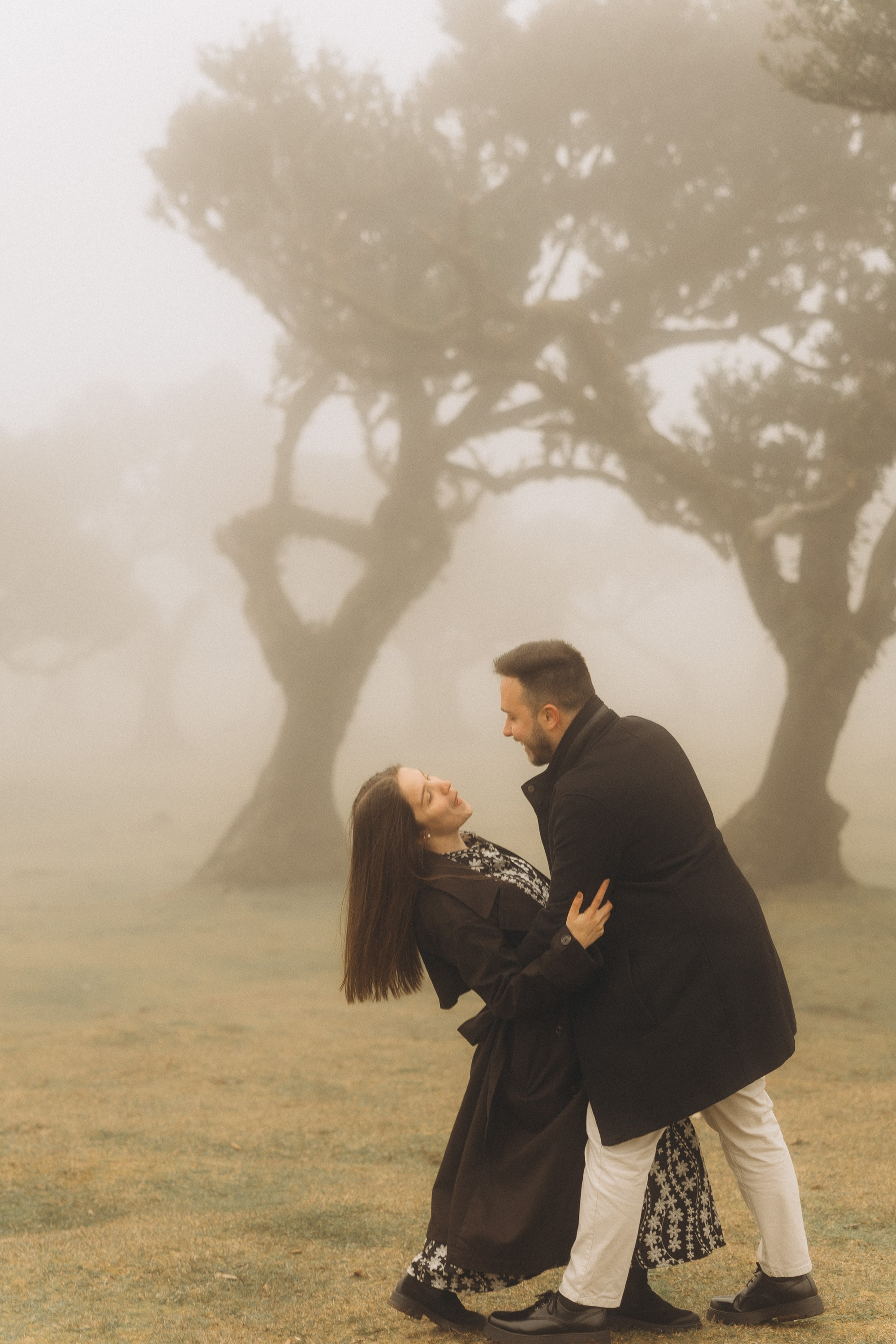 Couple photoshoot in Fanal Forest