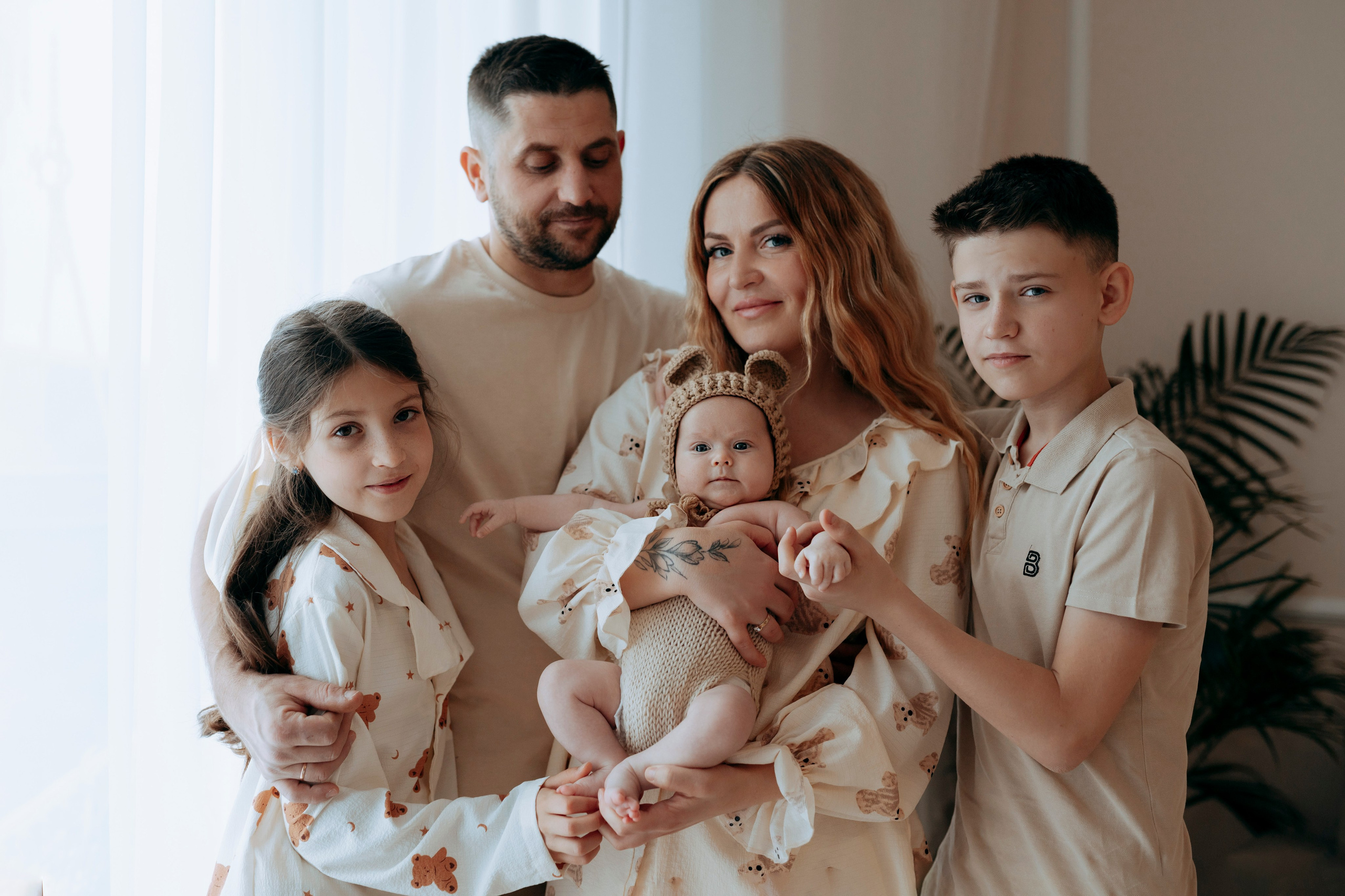 Domowa sesja rodzinna