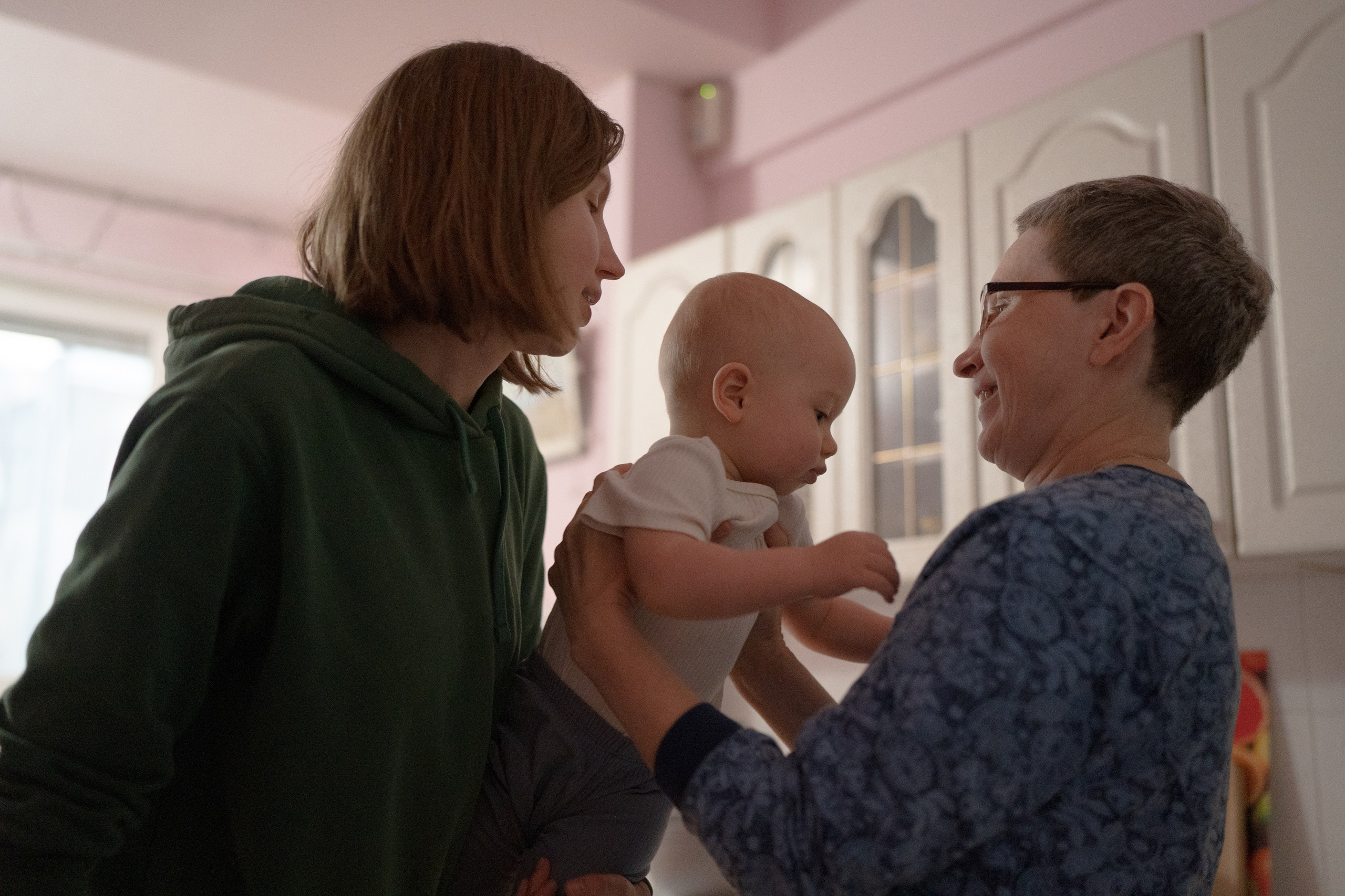 Alena, Vlad and their son Lev. Main