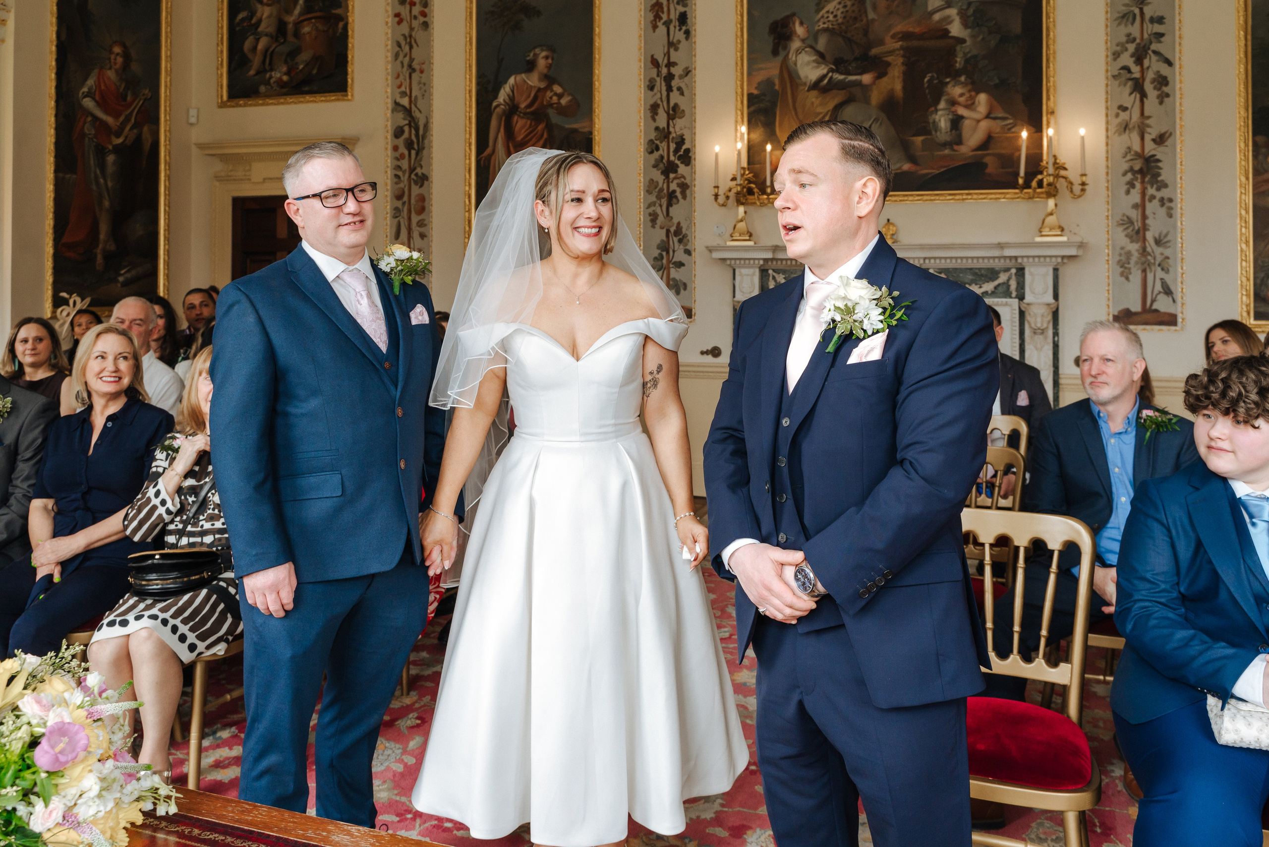 Luke and Nicola’s wedding at Danson House. Photographer in England Ekaterina Romanova