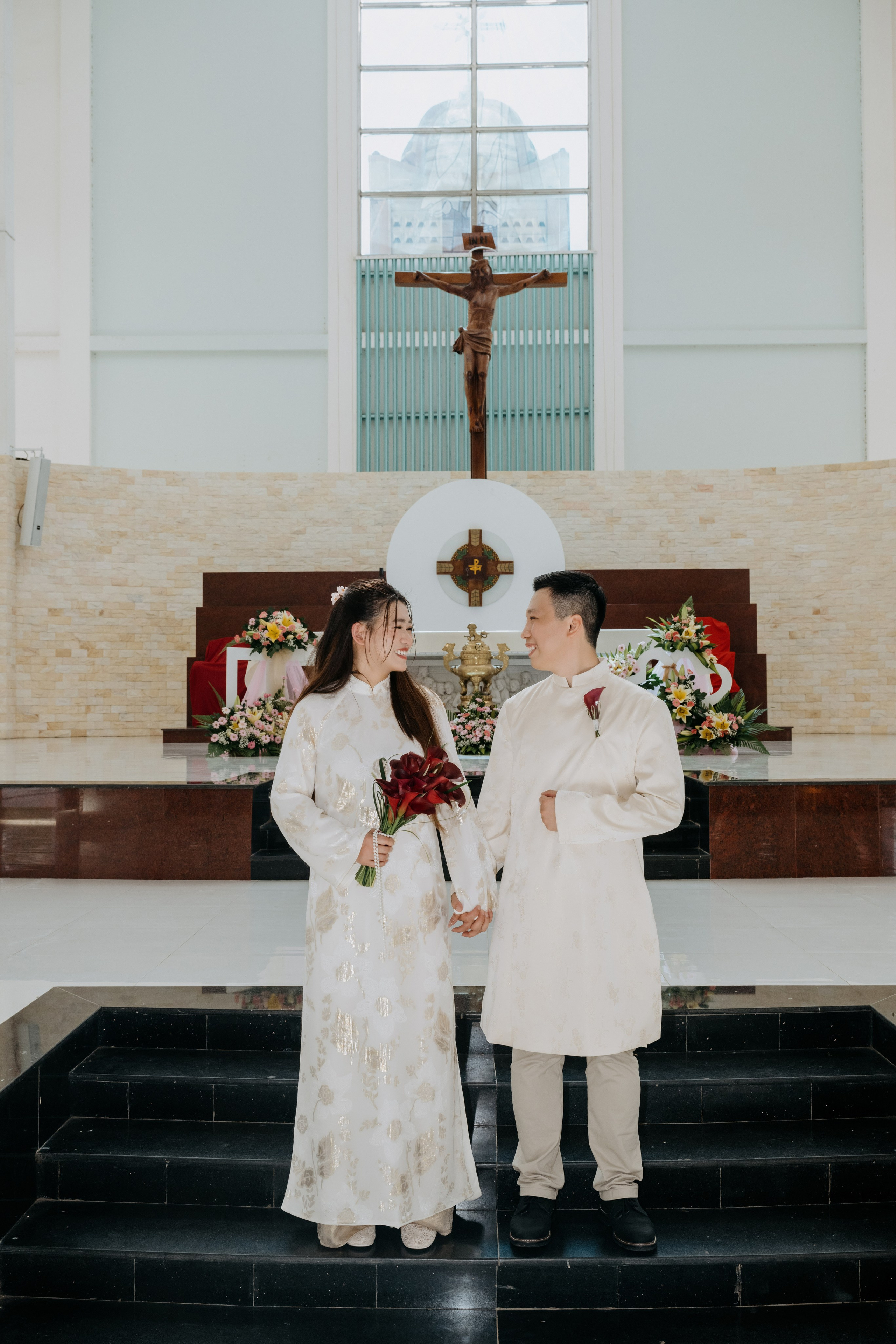 Church Wedding / TRANG & TUONG. Saigon Wedding Present | Art Beyond Moments