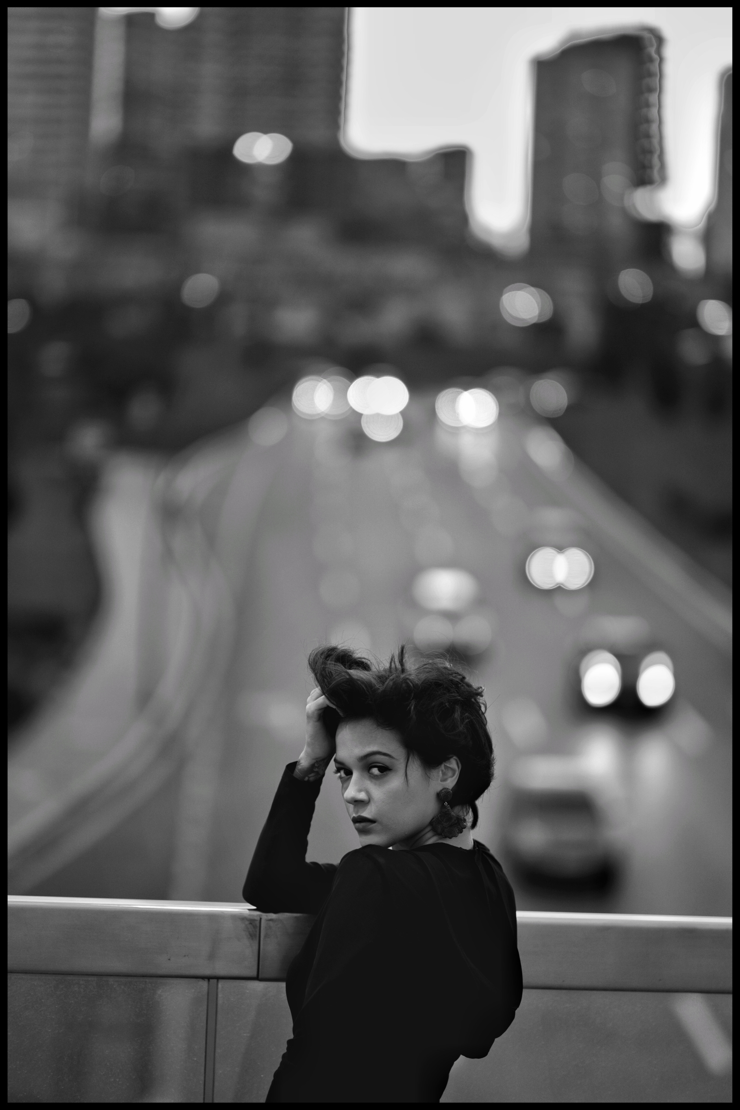 Ч/Б. Наргиз Сулейманова - Фотограф в Азербайджане