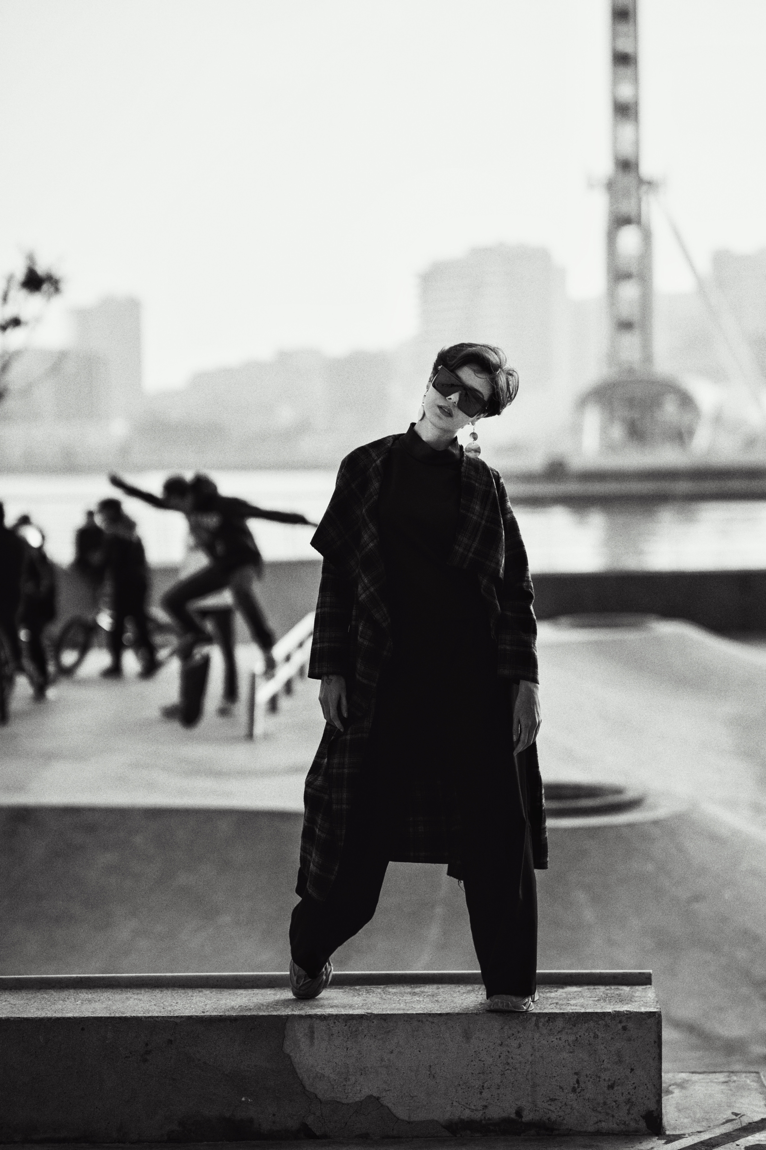 Ч/Б. Наргиз Сулейманова - Фотограф в Азербайджане