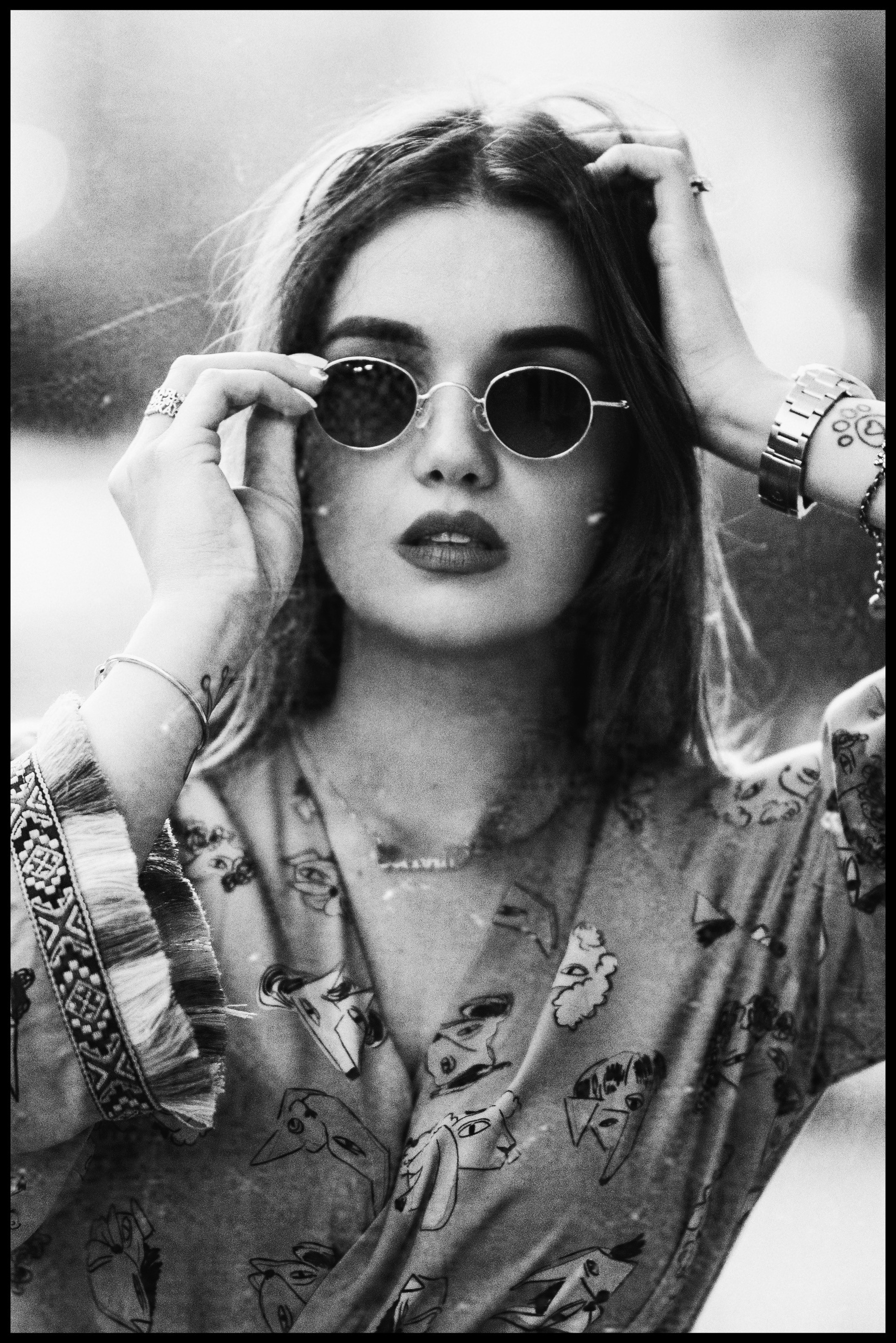 Ч/Б. Наргиз Сулейманова - Фотограф в Азербайджане