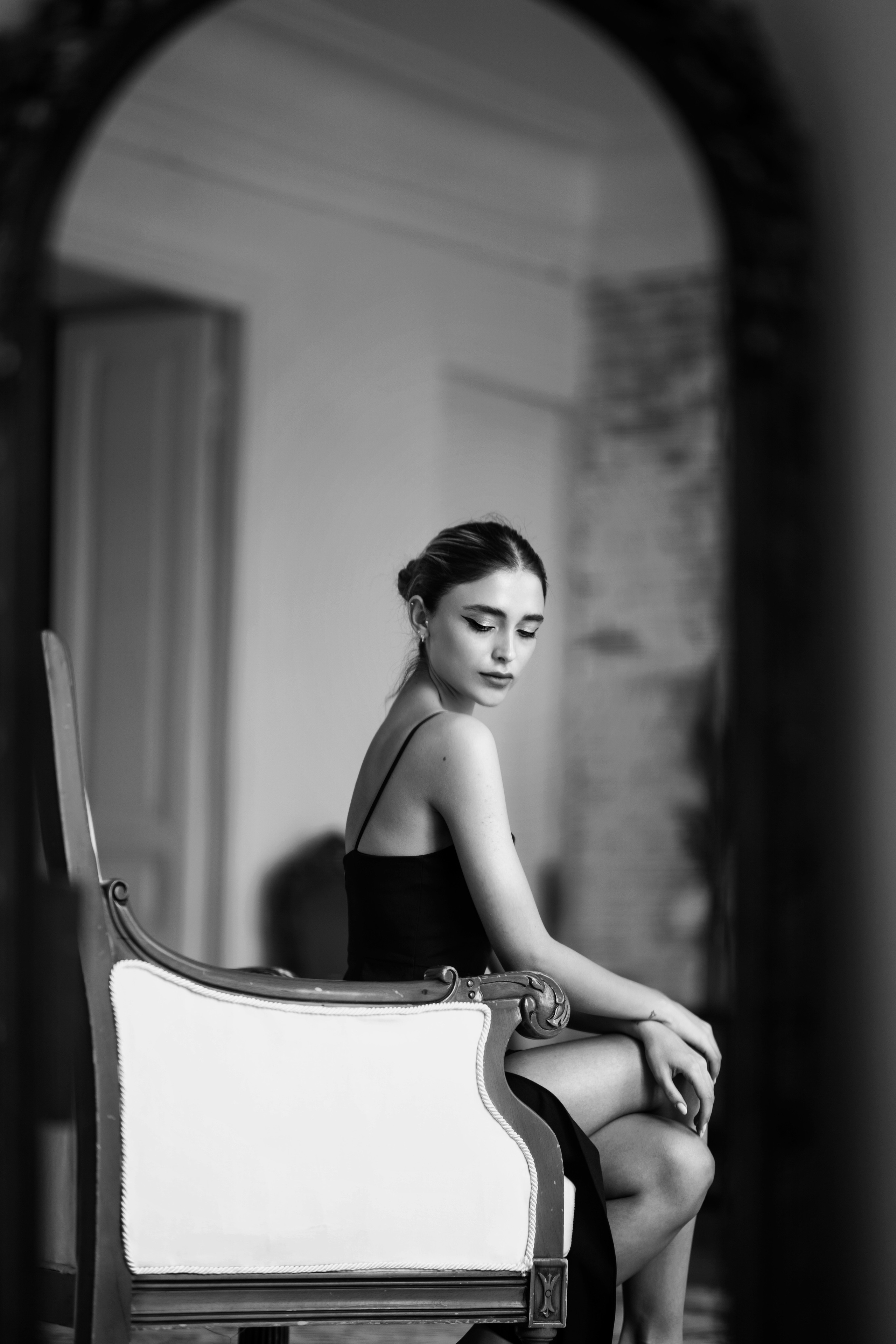 Ч/Б. Наргиз Сулейманова - Фотограф в Азербайджане