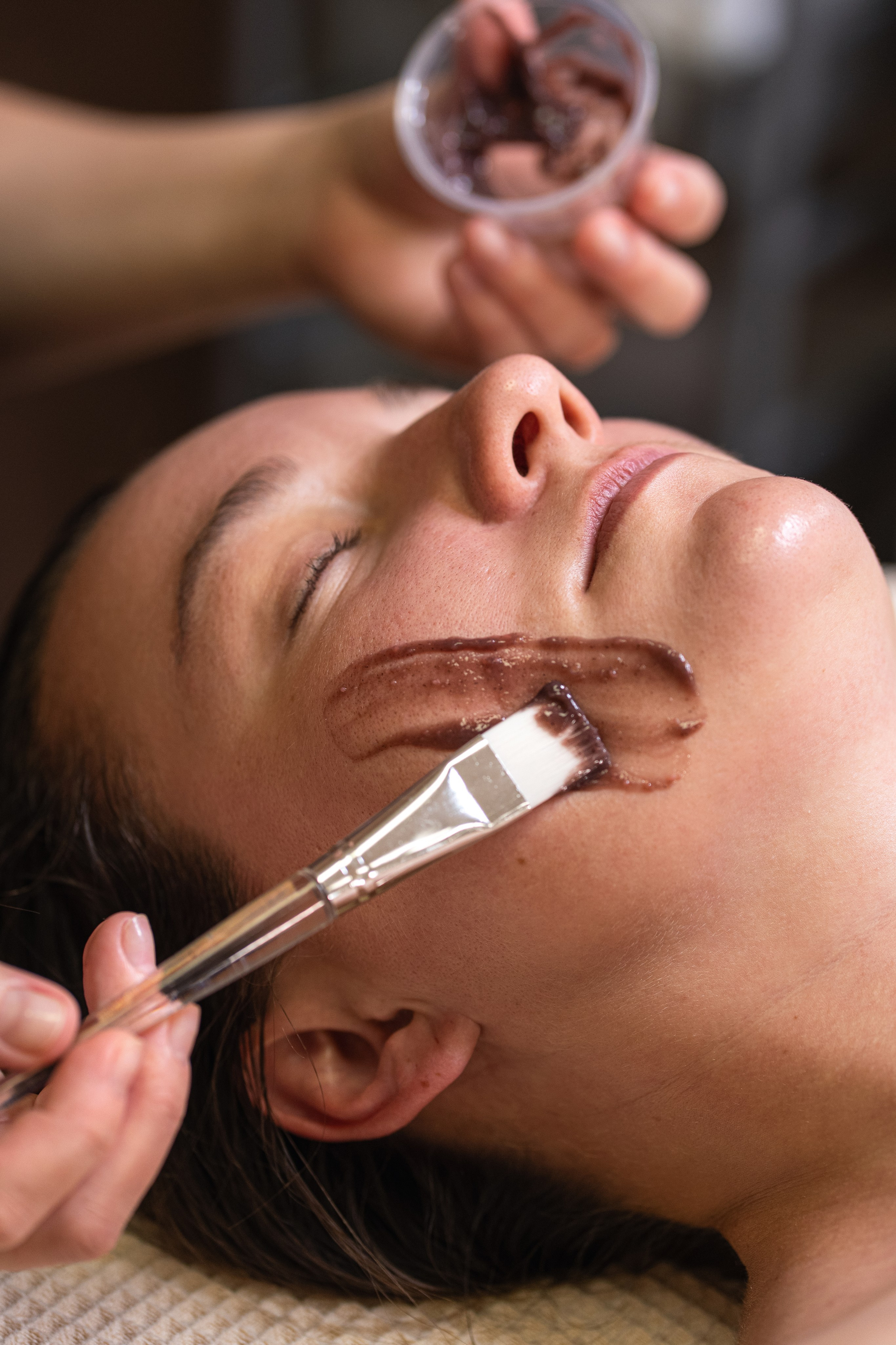 Beauty studio photoshoot Los Angeles esthetician workspace details