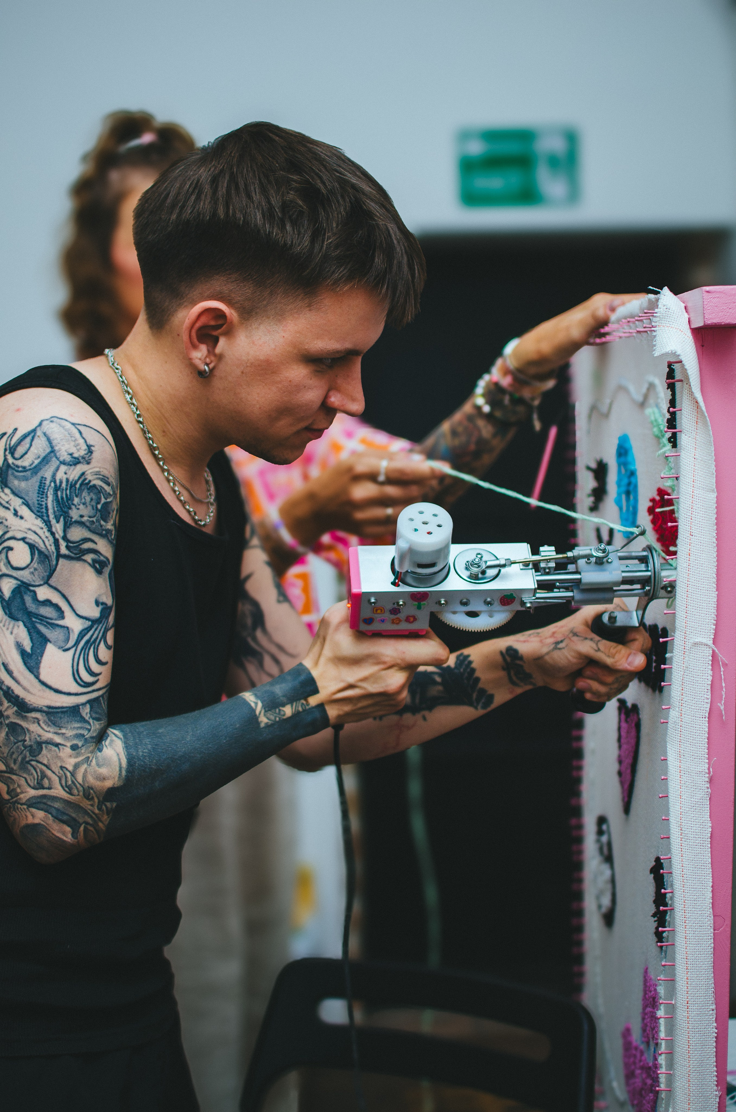 Charity tattoo BD. Event photographer Alena Iurchenko