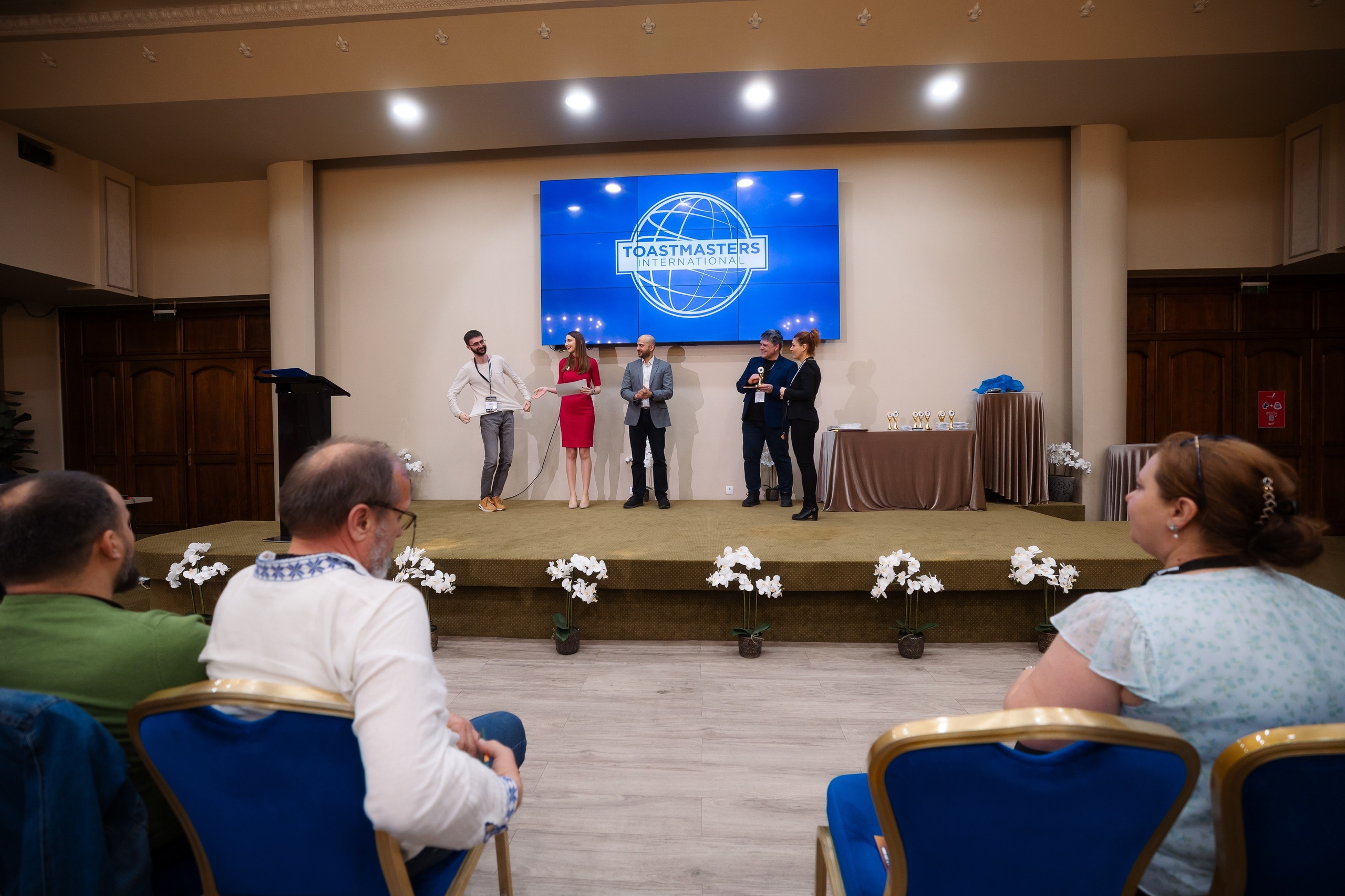 Toastmasters Conference. Marius Ciocan