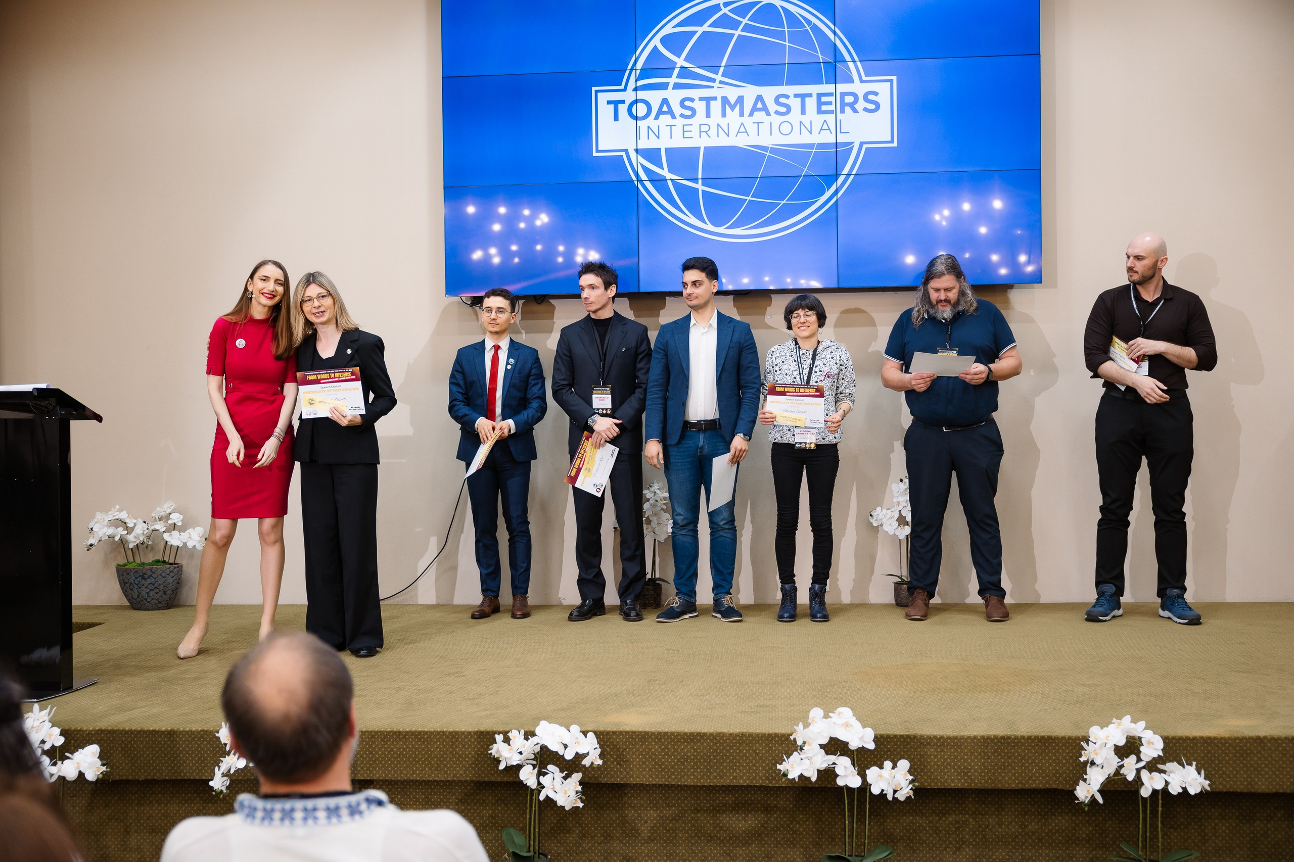 Toastmasters Conference. Marius Ciocan