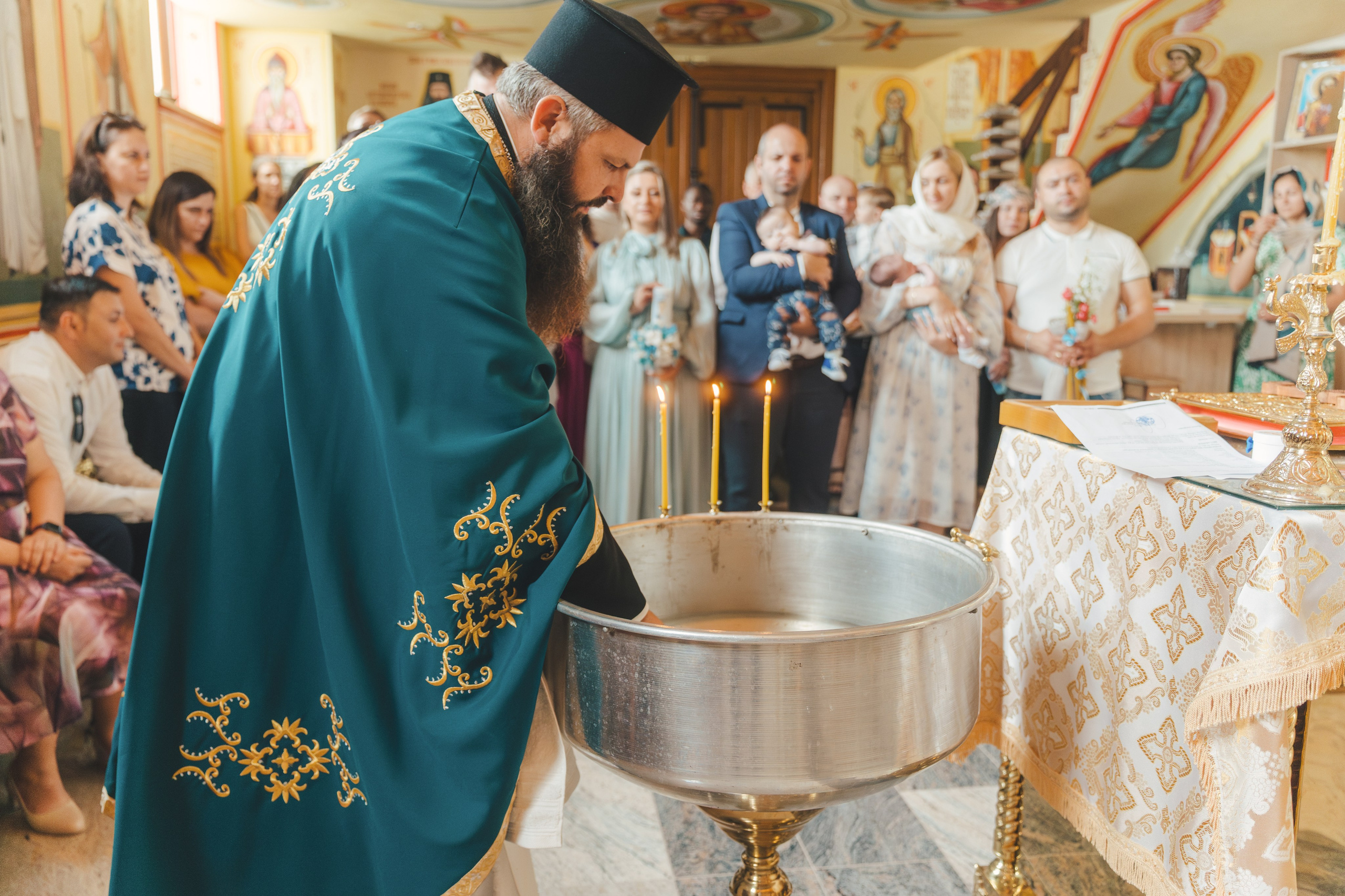 Théo Andrei`s Christening