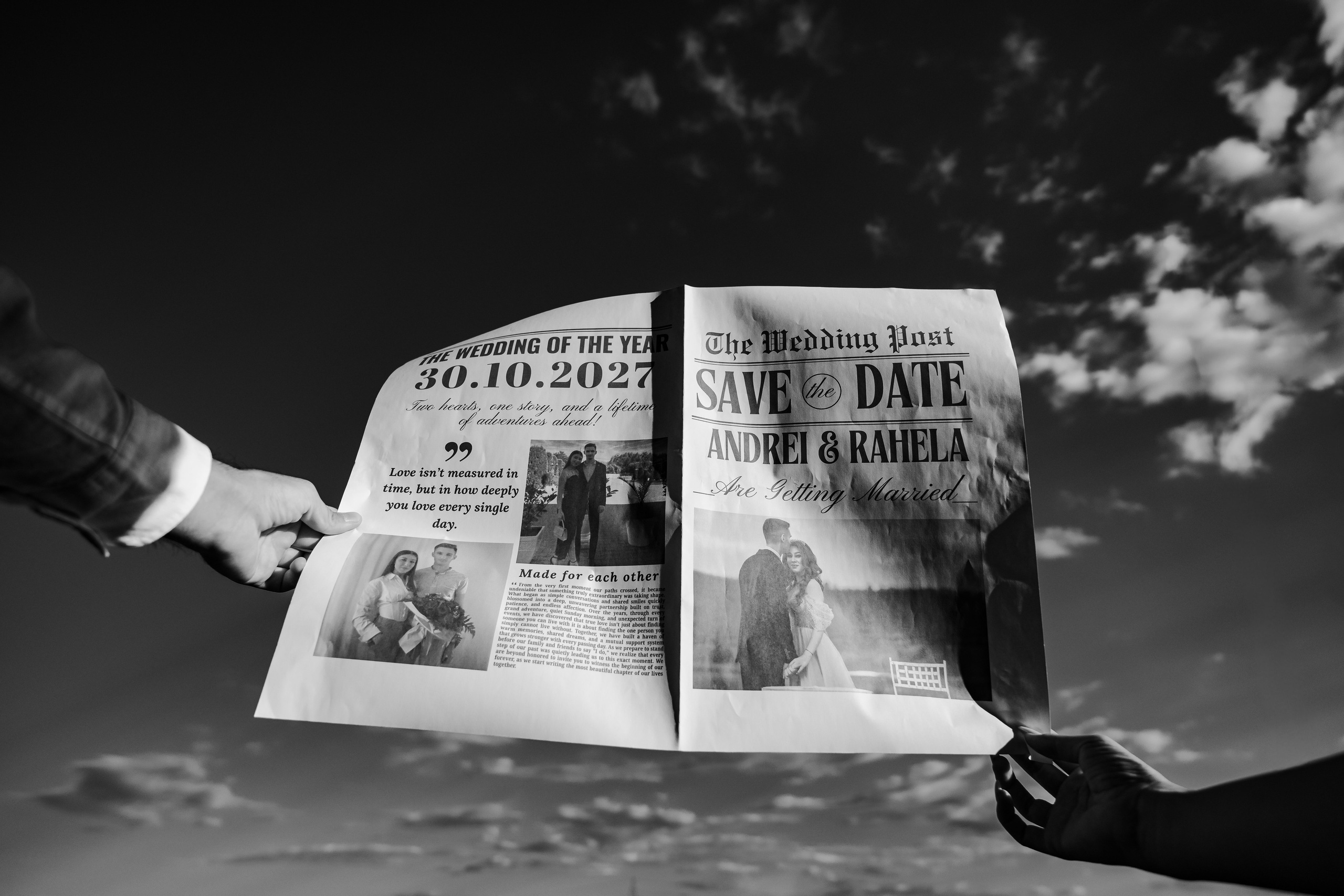 Andrei & Rahela | Save The Date. Erik Bágy | Fotograf de Nuntă
