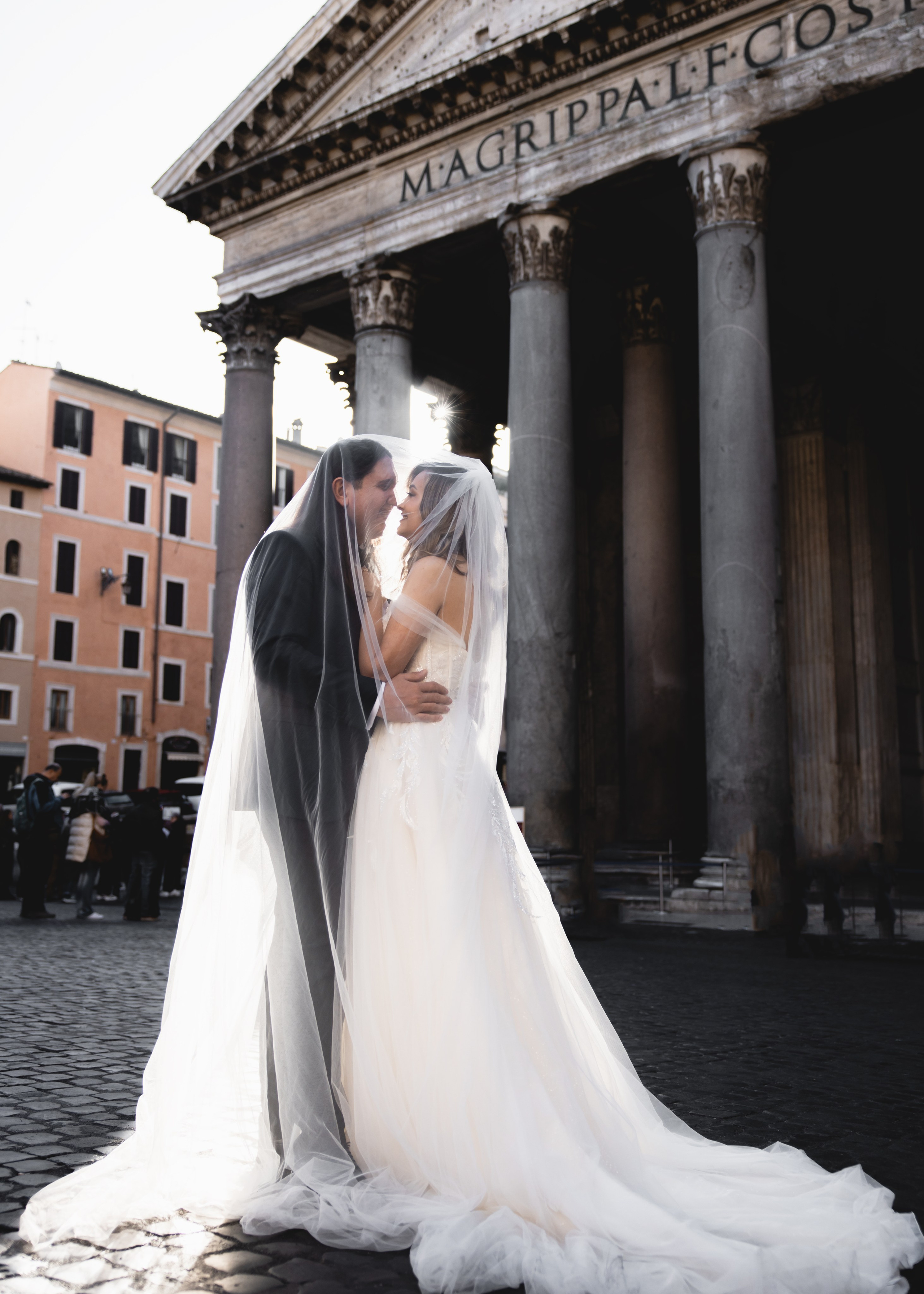 Wedding in Roma. Professional wedding photographer in Copenhagen, Denmark — Julia Byron