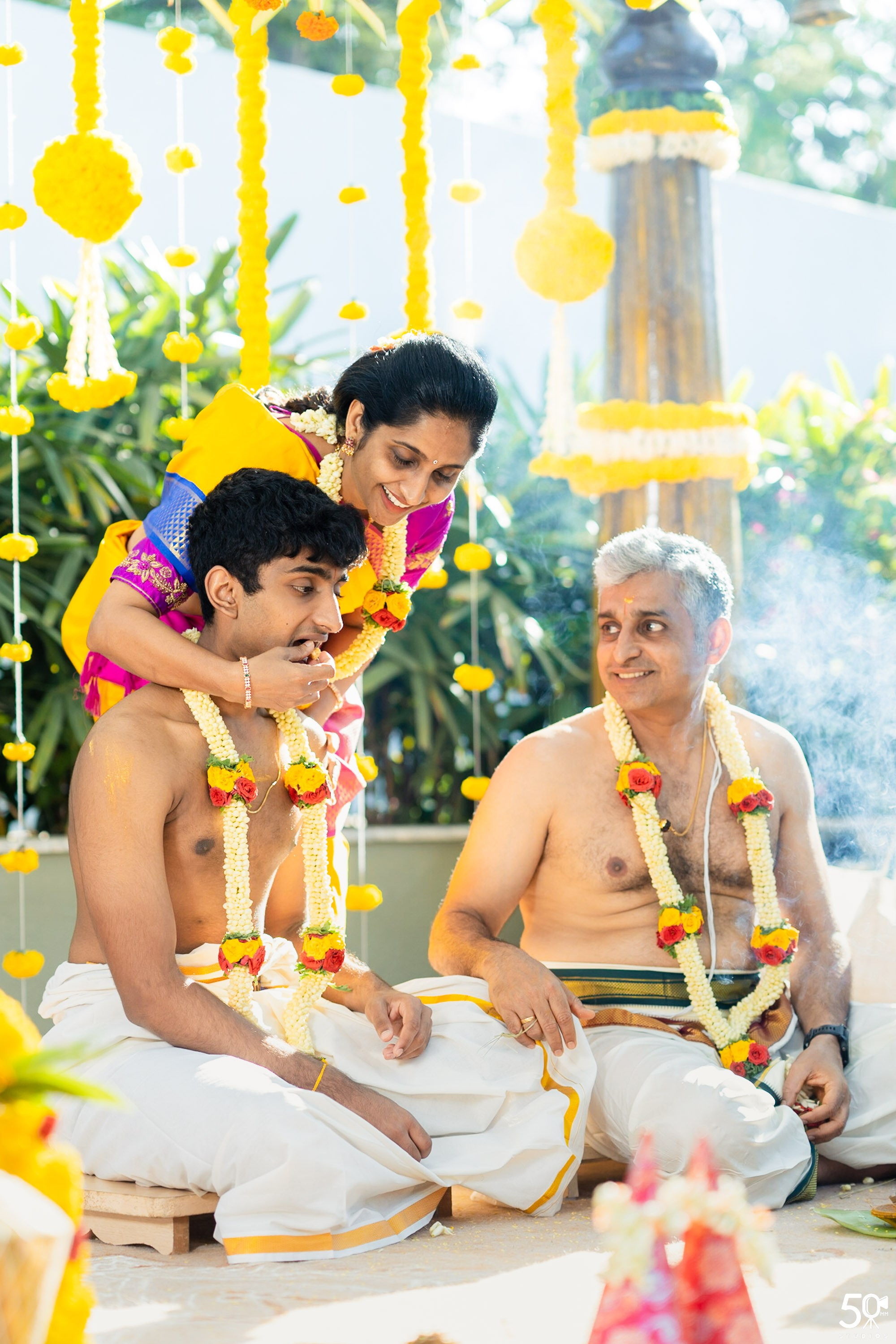 SANJAY AND SAKETH UPANAYANA. 50mm STUDIOS