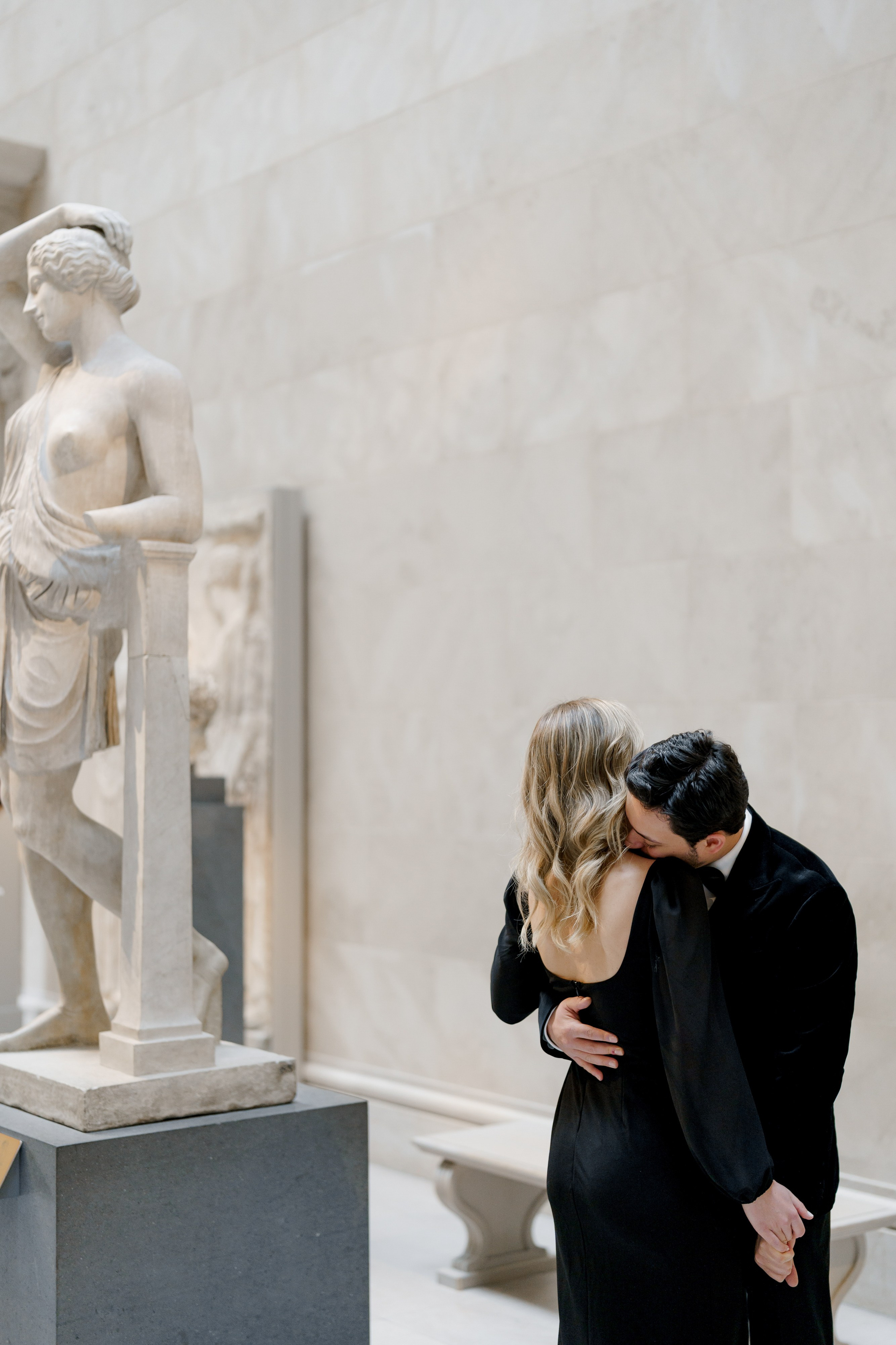 Caroline and Brendan’s Museum MET and Library Engagement Shoot. Wedding photographer and videographer New York | New Jersey