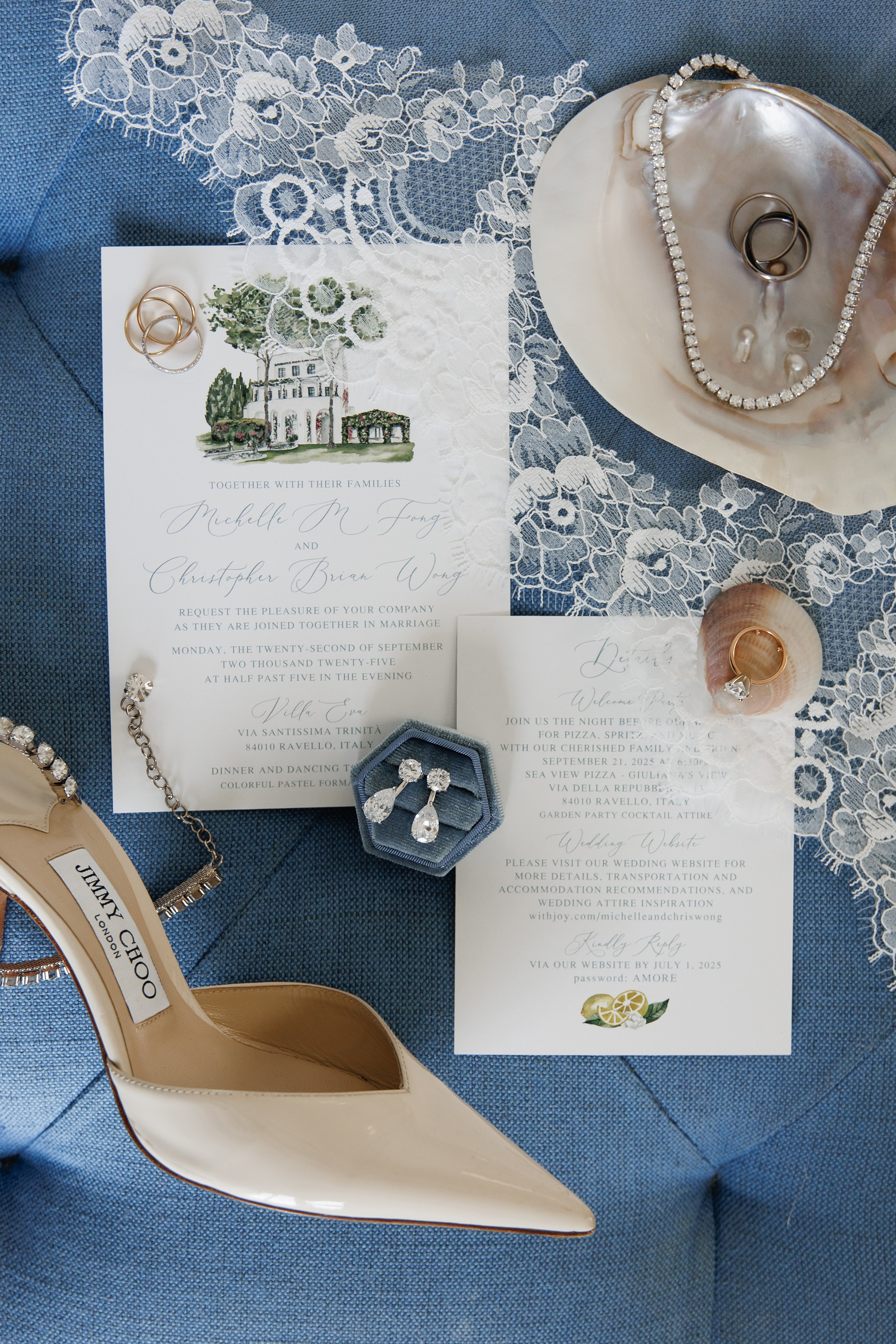 Wedding Villa Eva Ravello. Wedding Photographer Rome Tuscany Como Sicily Puglia Amalfy Italy- Oksana Savenchuk