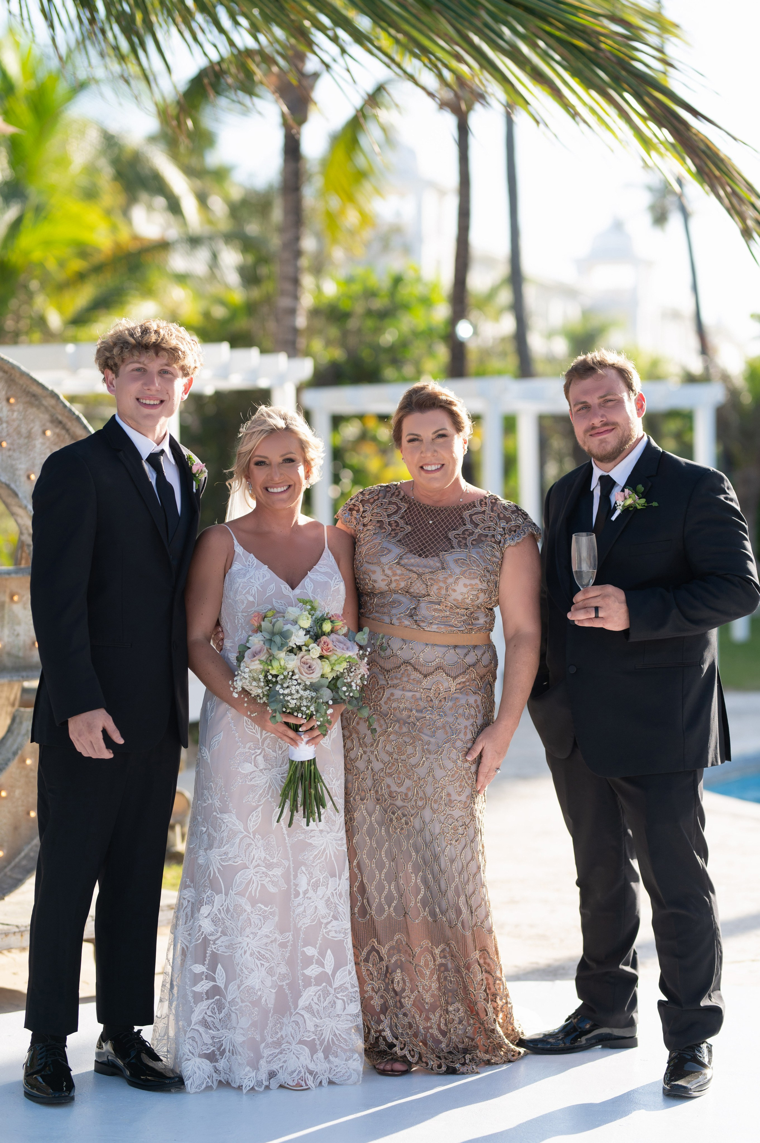 Dream Wedding of Caitlin & Ryan at Kukua Beach, Punta Cana