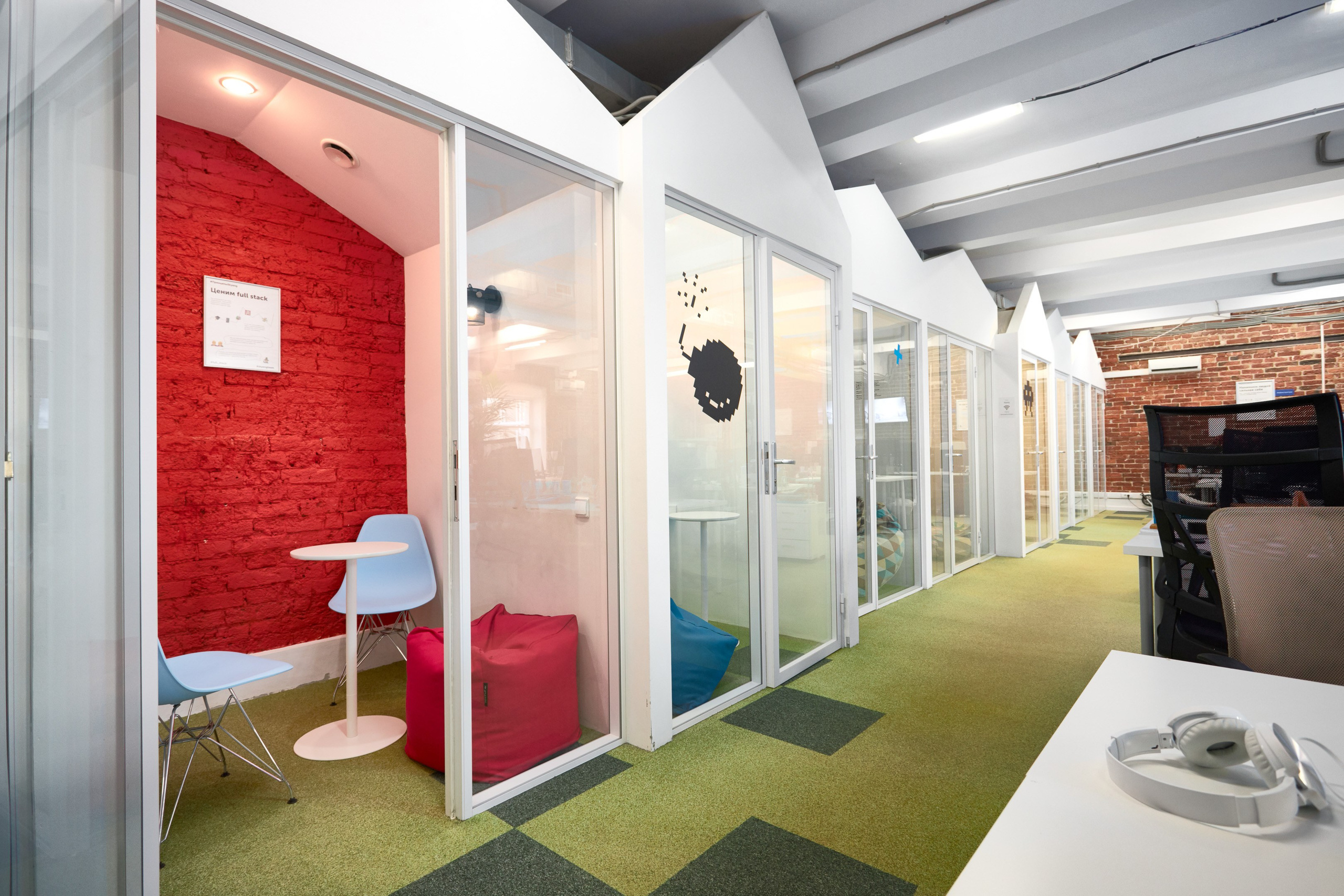 Modern style office space interior - photographer Andrey Dunin