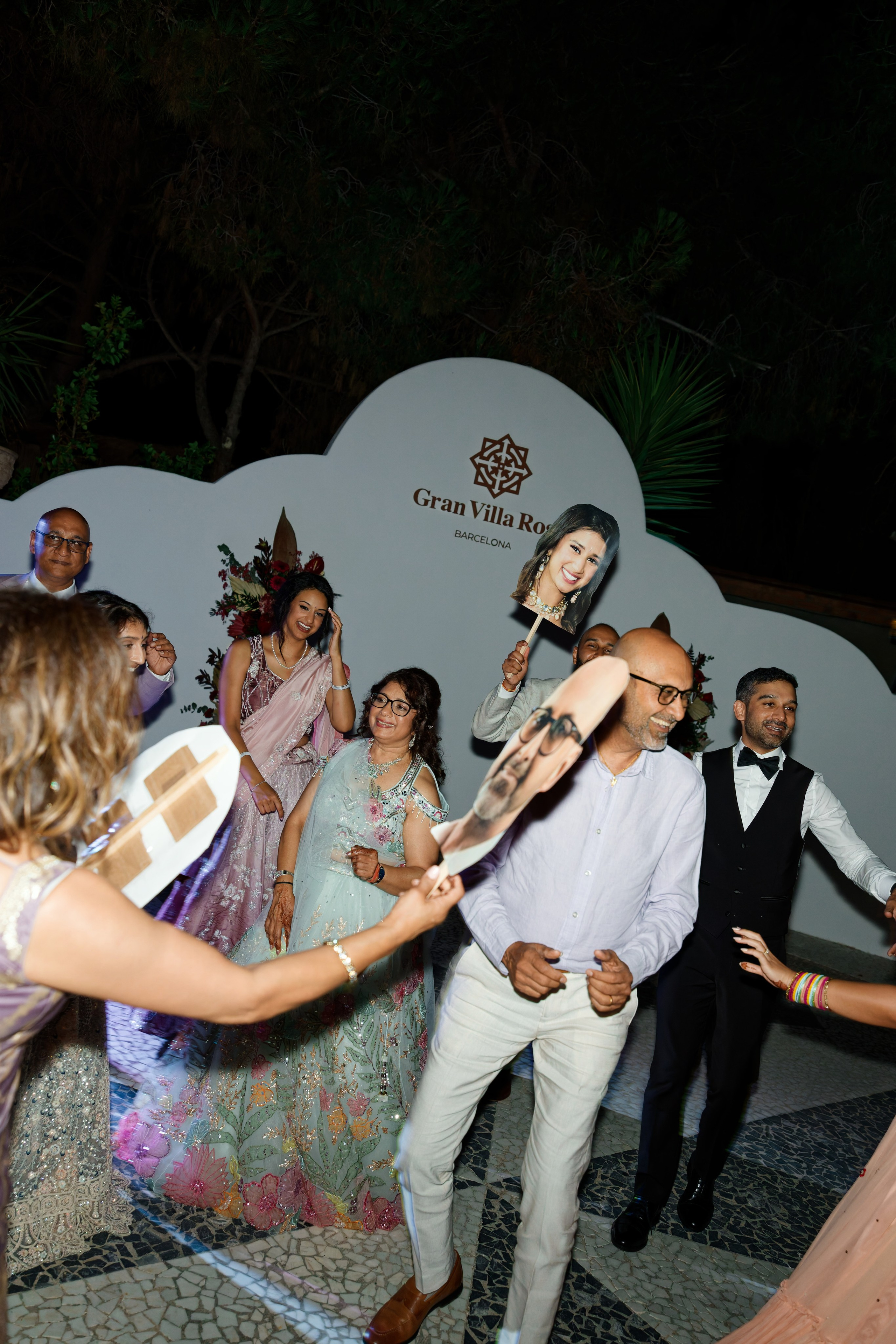 Indian wedding at Gran Villa Rosa, Barcelona