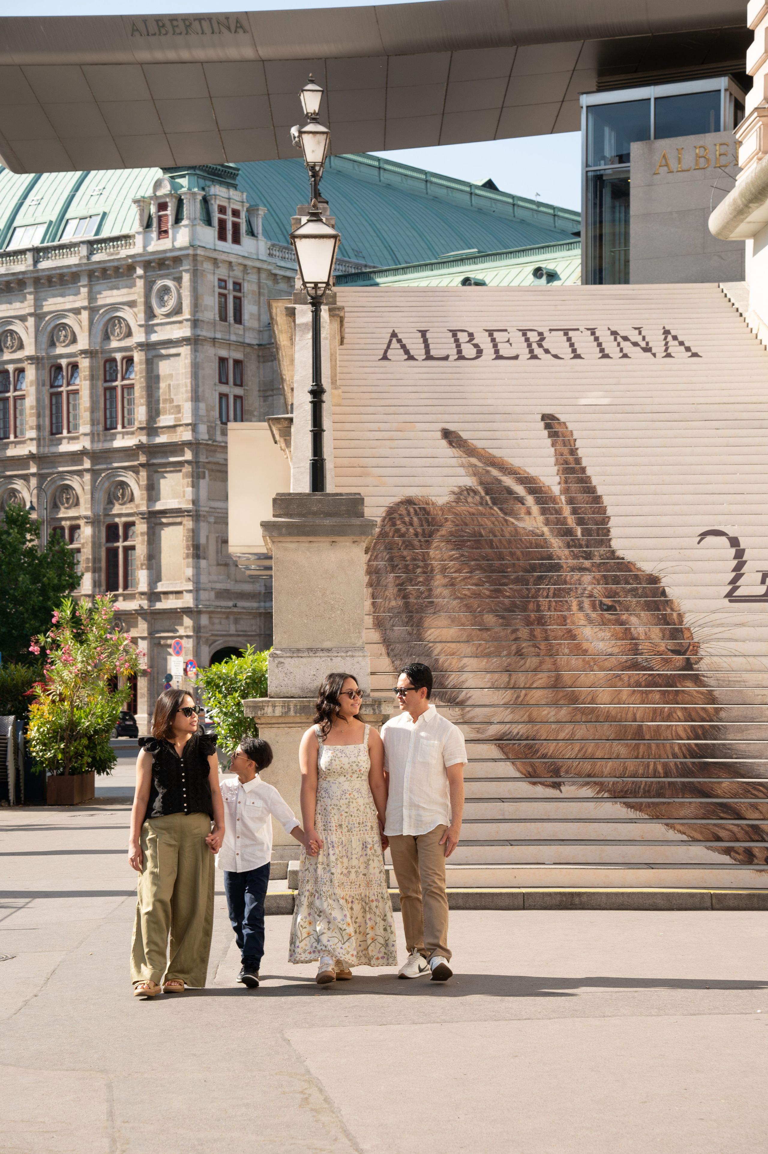 Christina & fam from USA. Photo Vienna and Bratislava
