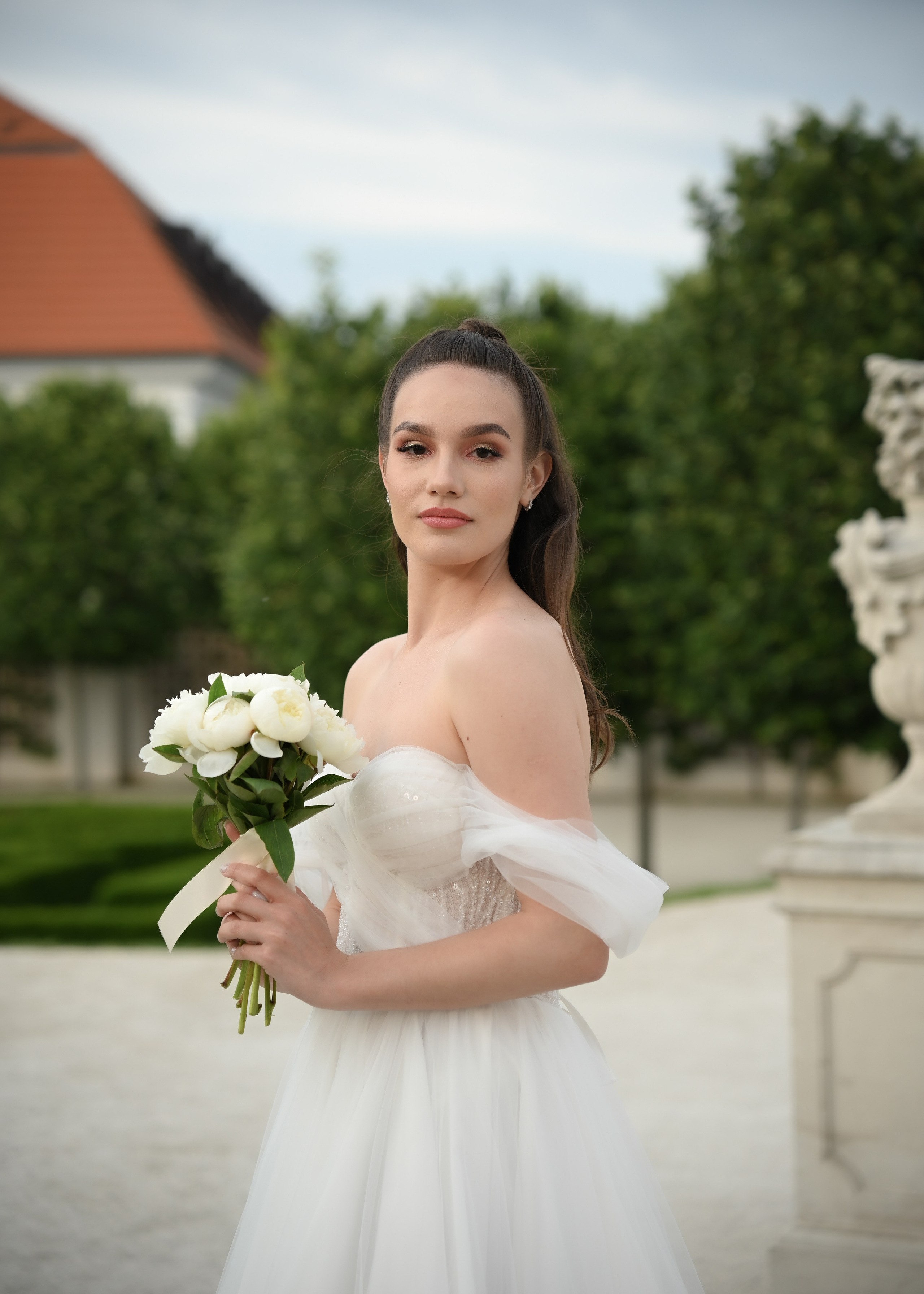 Eugene & Diana in Bratislava Castle. Photo Vienna and Bratislava