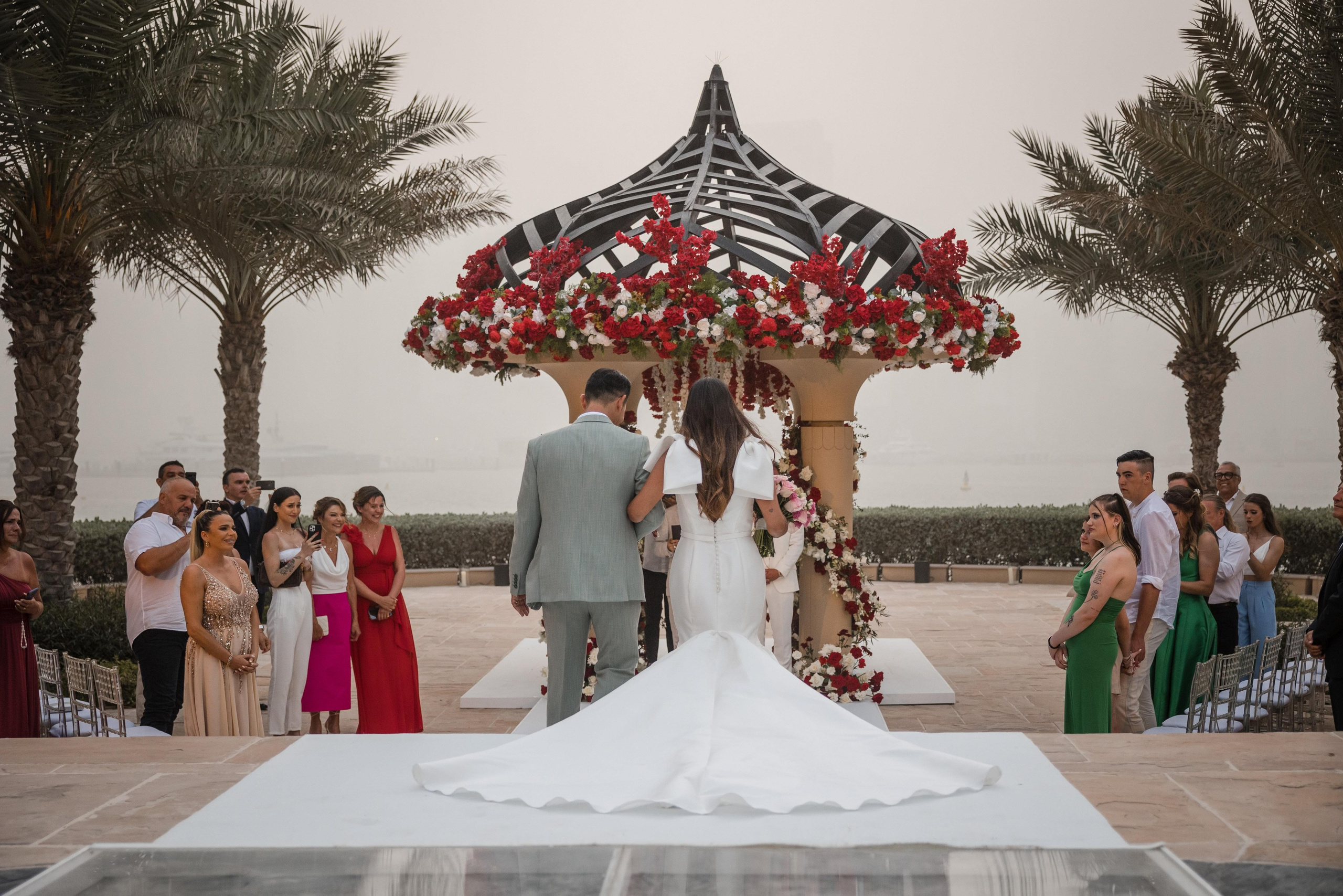 One&Only Royal Mirage Dubai Wedding | Ana & Alain