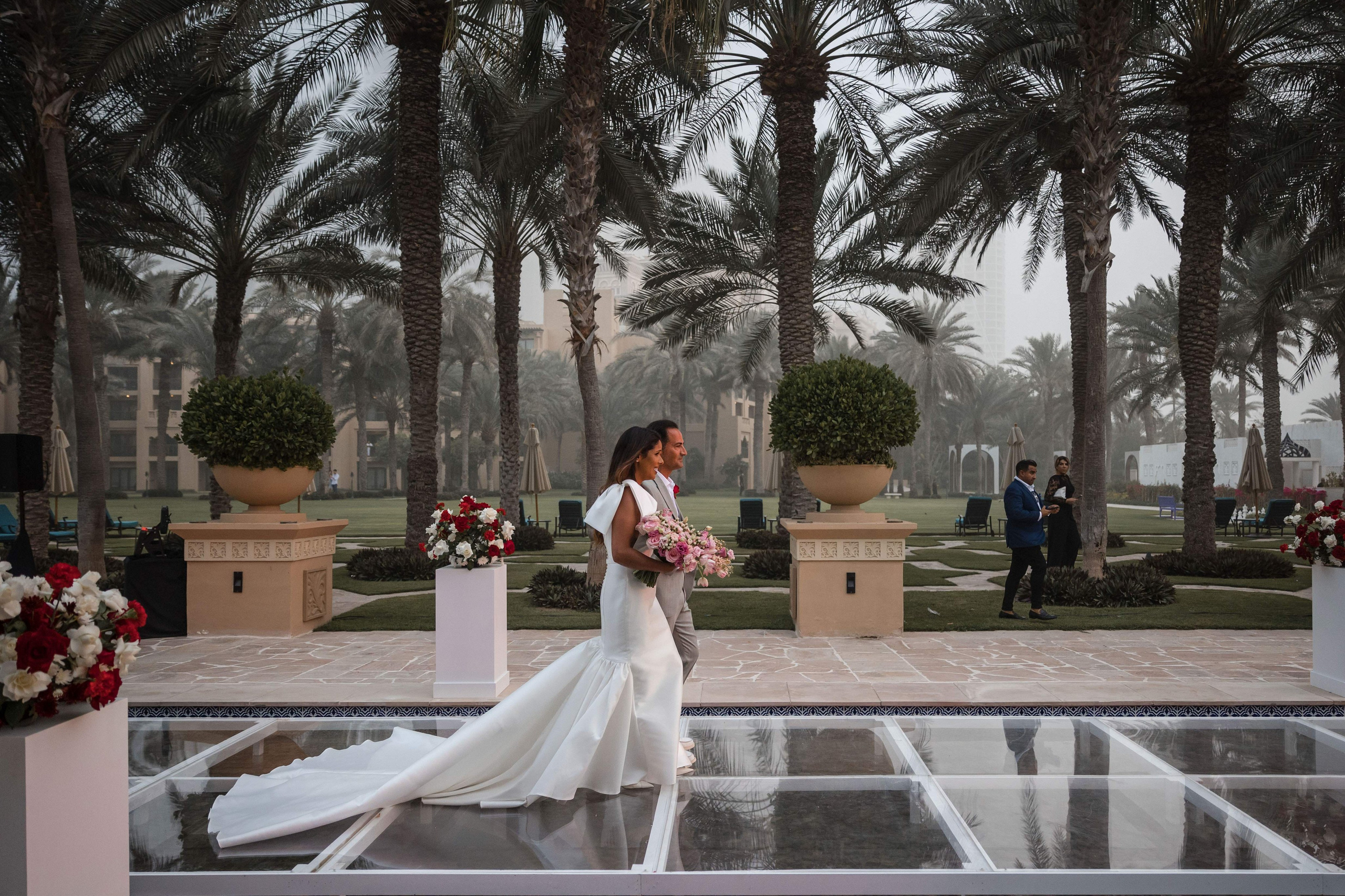 One&Only Royal Mirage Dubai Wedding | Ana & Alain