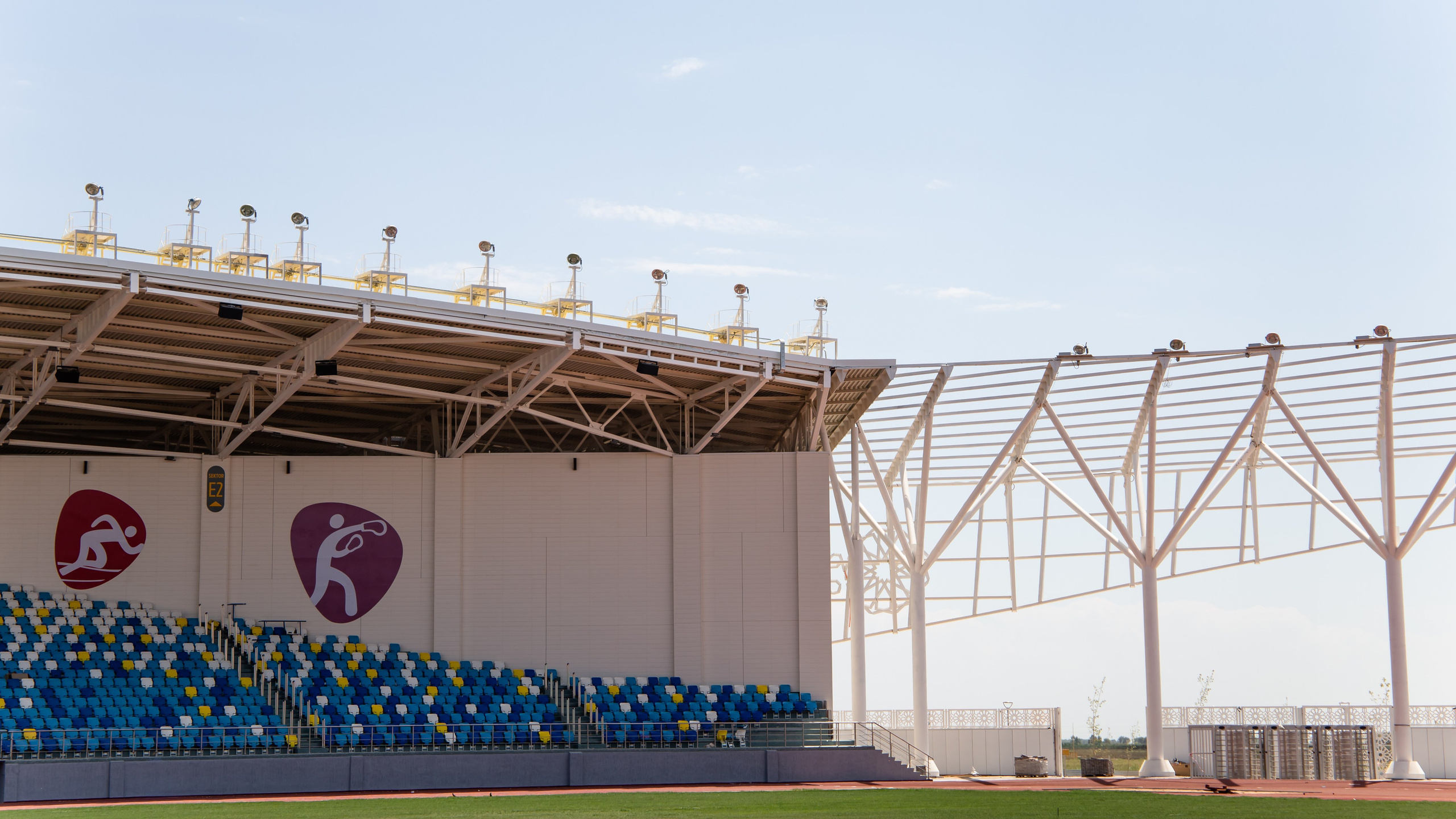 BIG stadium Turkistan. Mirzaev