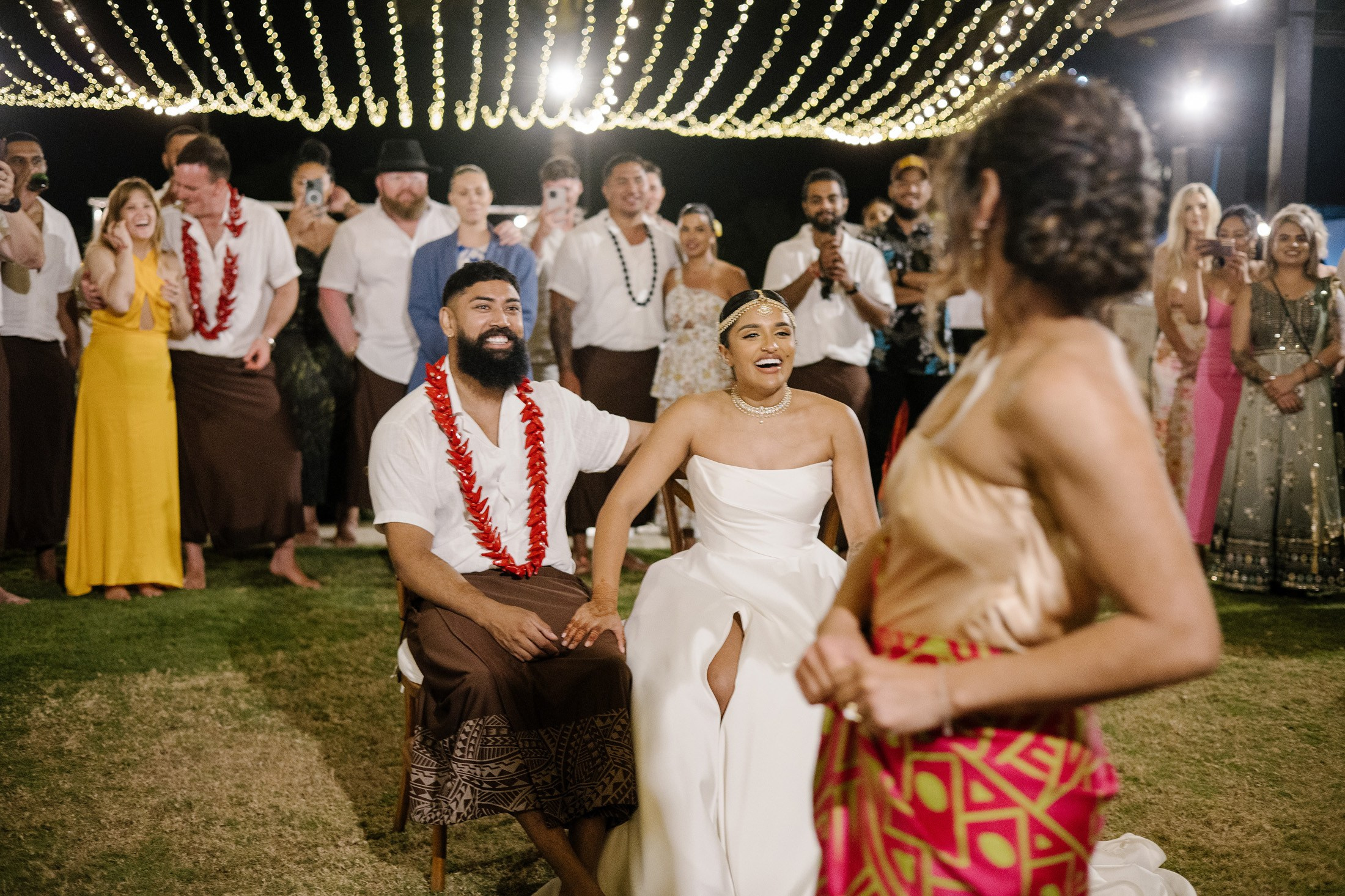 Big funny wedding with guests in paradise Bali island. Get.it.feel — Aesthetic Photography and Videography