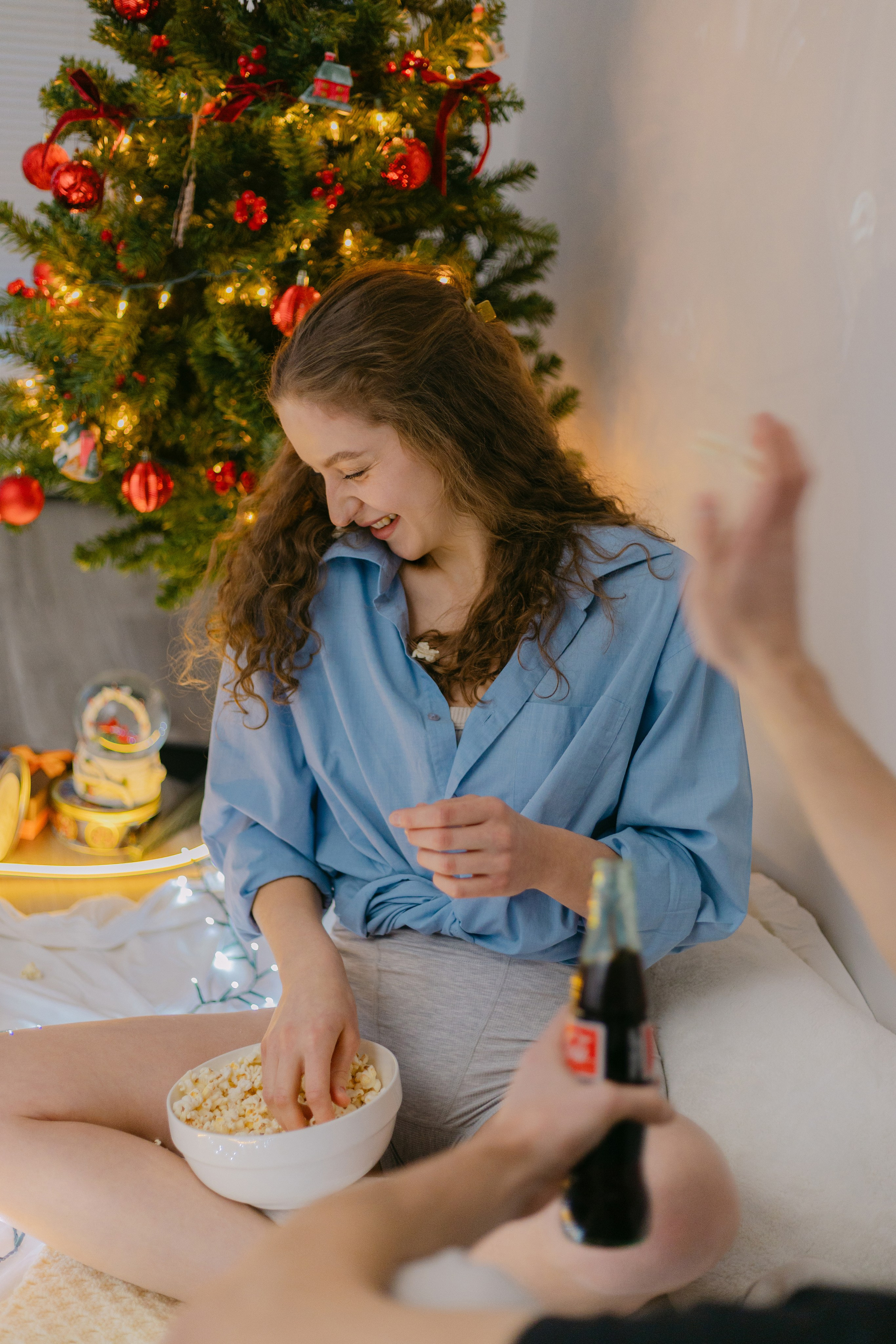 Christmas magic together. Home