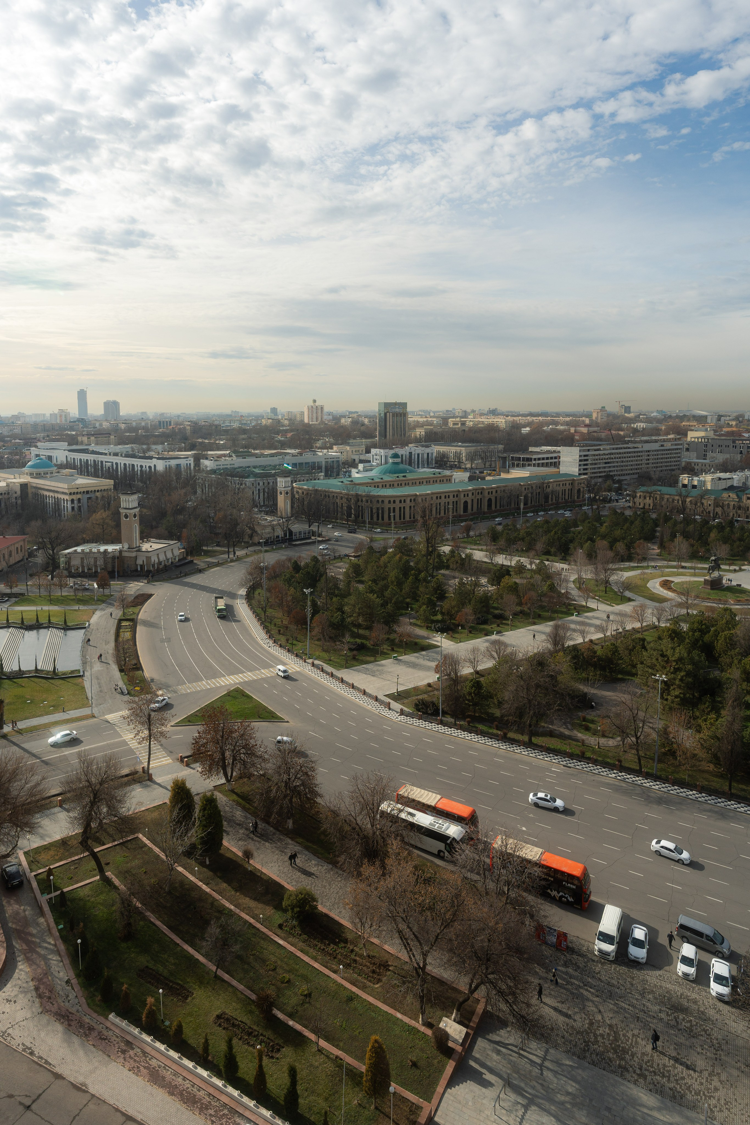 Смог в Ташкенте или Взгляд на город с высоты птичьего полета. Георгий Намазов | Фотограф в Ташкенте