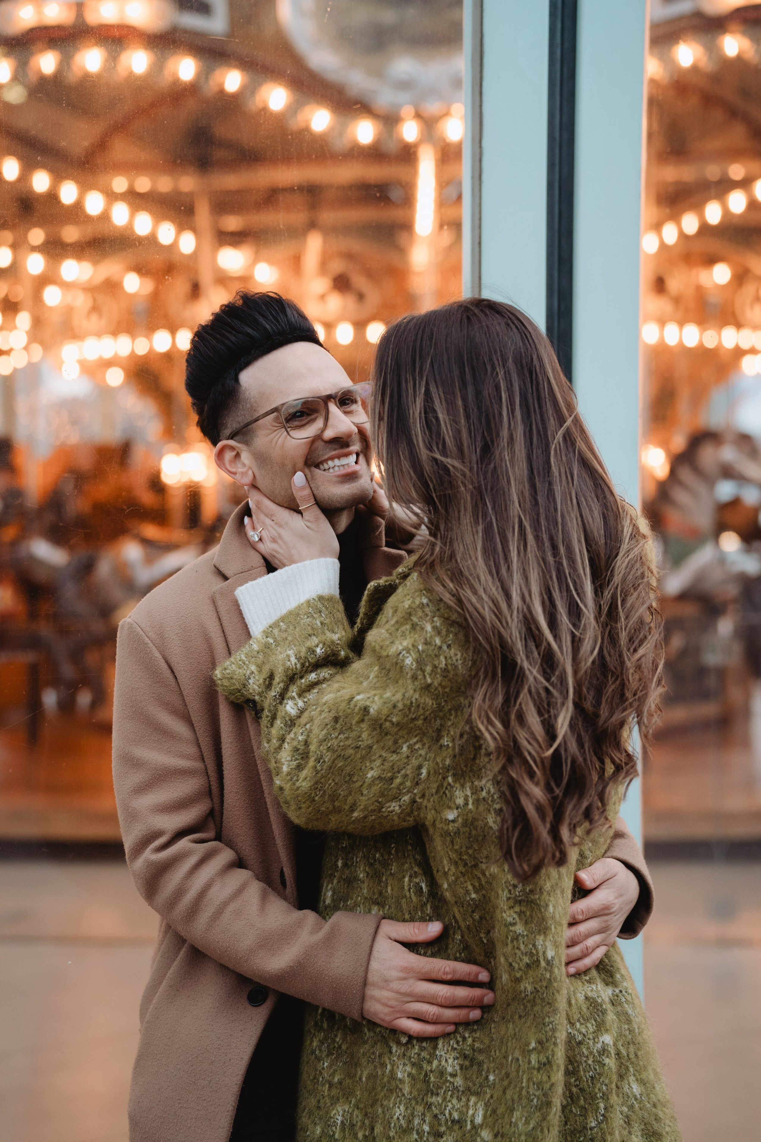 Castenzio&Brenna Proposal. Photographer in New York Faery By Mary