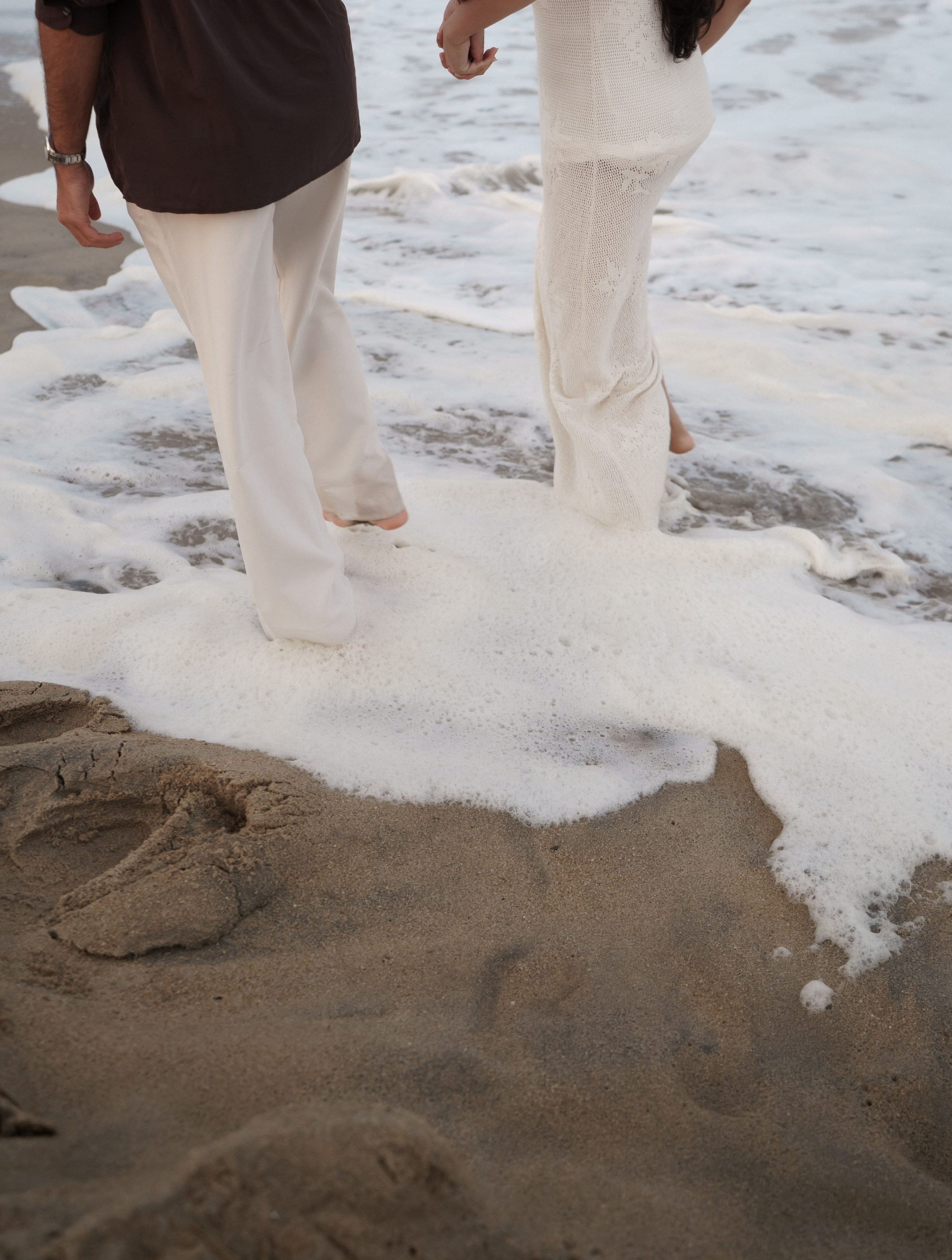 Beach engagement. New York + travel photographer