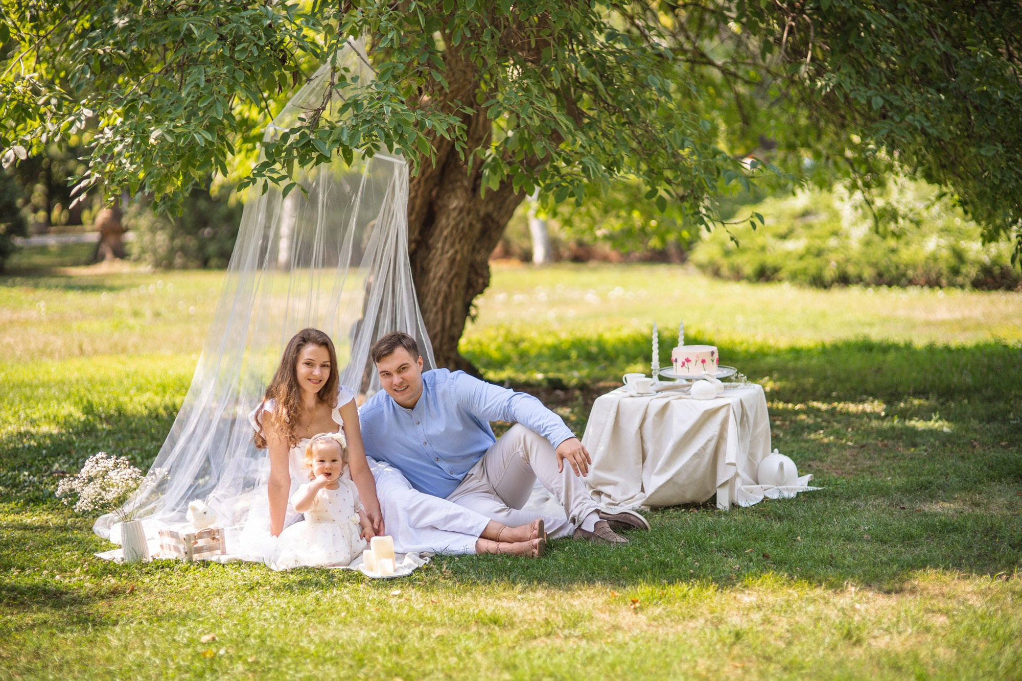 Emilia’s 1 year. Photograph in Bulgaria Katerina Zubkova