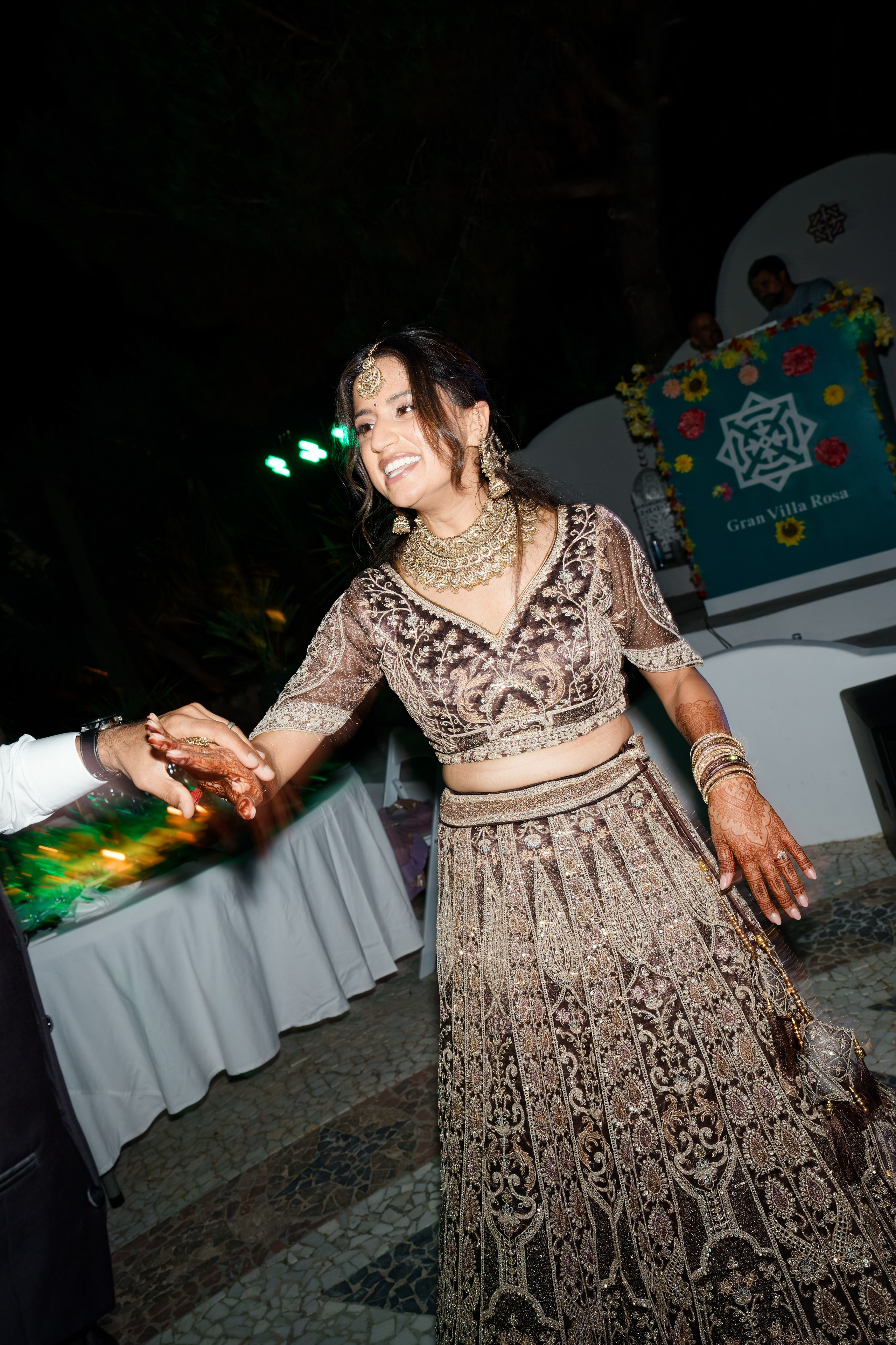 Indian wedding at Gran Villa Rosa, Barcelona