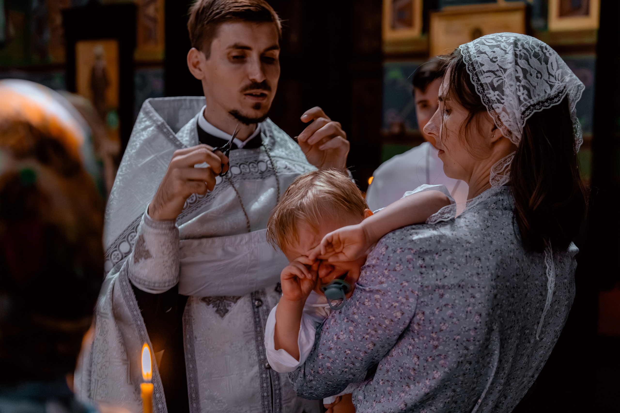 Крещение Матвея. Репортажный фотограф в Красной Поляне и Сочи Павлюченко Екатерина