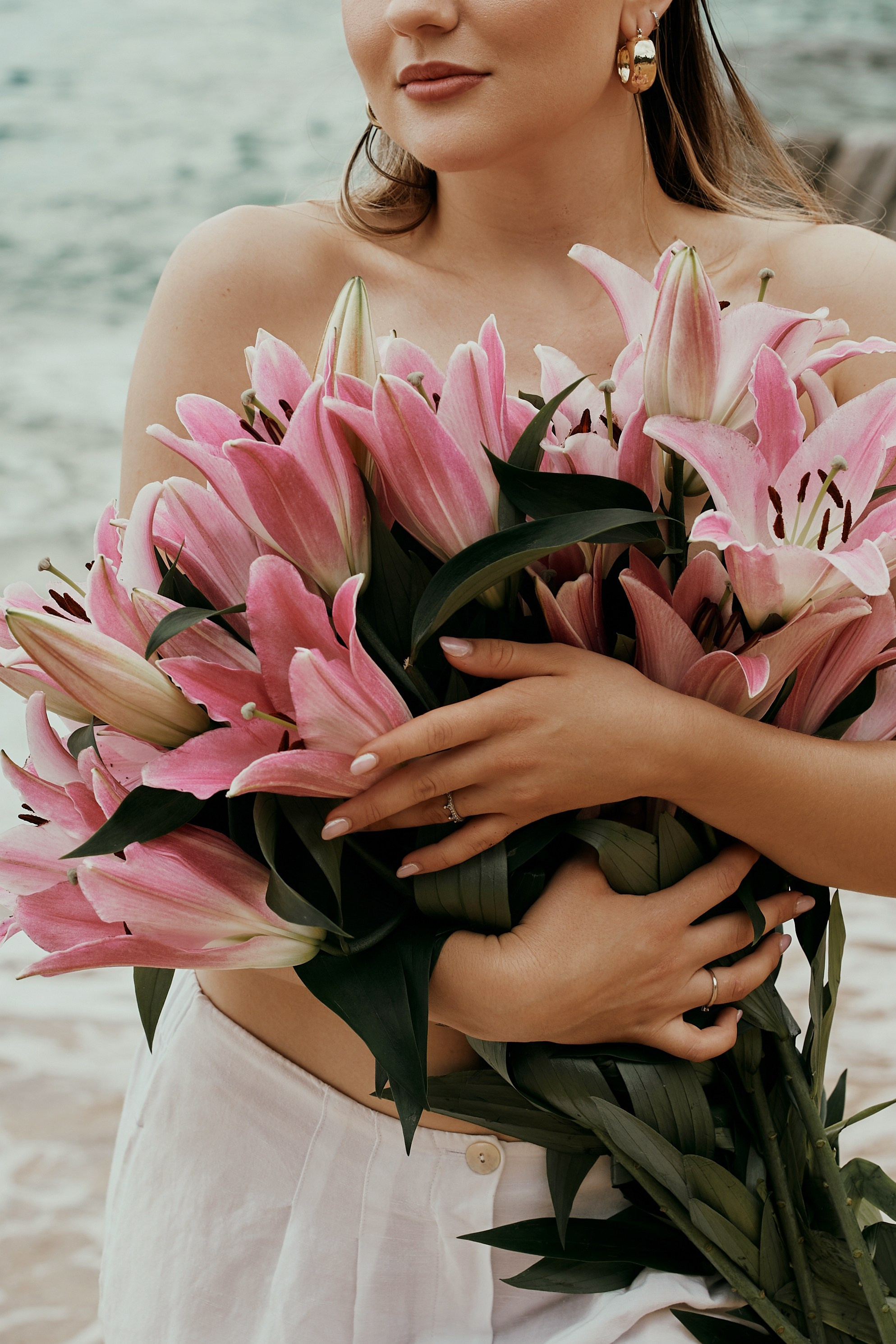 Пляж. Кристина. Фотограф в Барселоне Жанна Захарченко