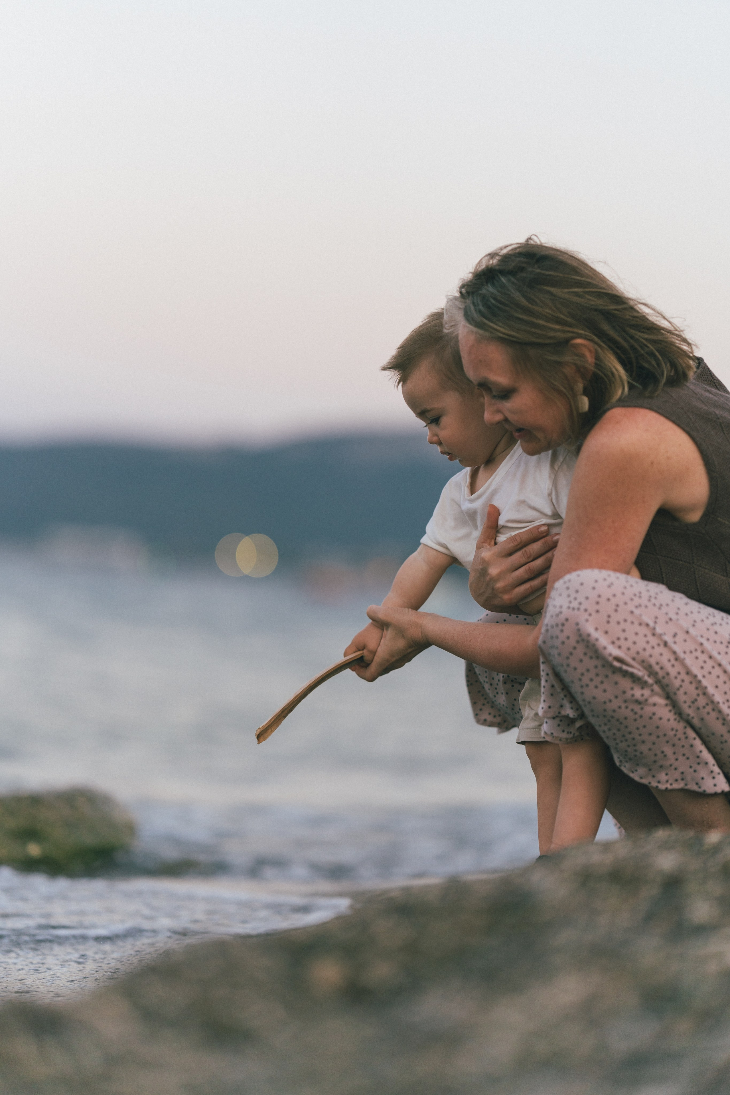 Наталия с внуком. Family photographer in Oviedo — Yana Razina