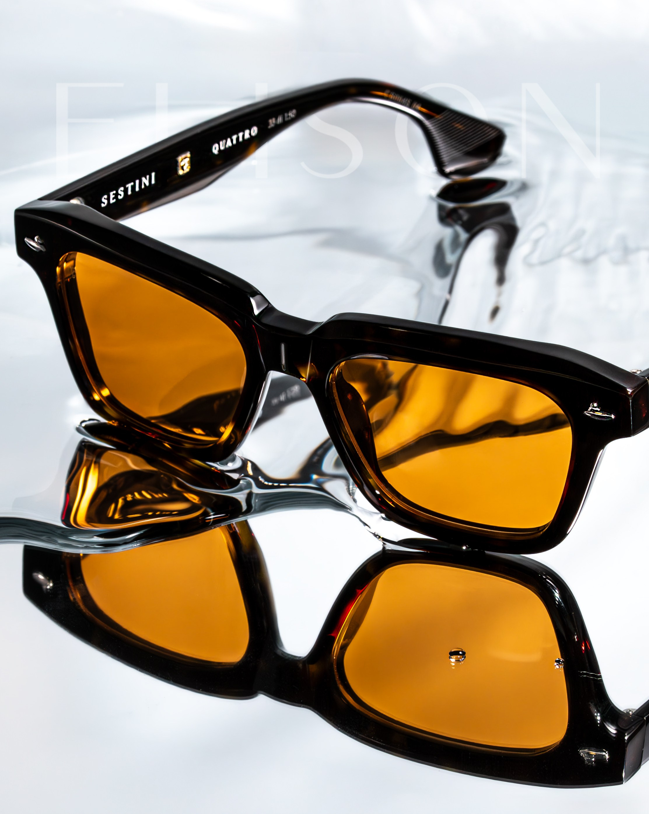 Fashion glasses. Ellstudio film production