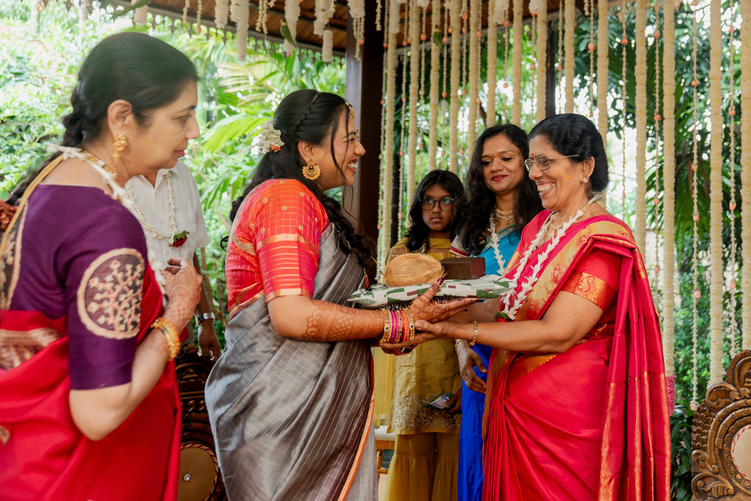 Anupaa & Reuben, Konkani Wedding at The Tharavadu Mane, Bangalore | Truly Yours