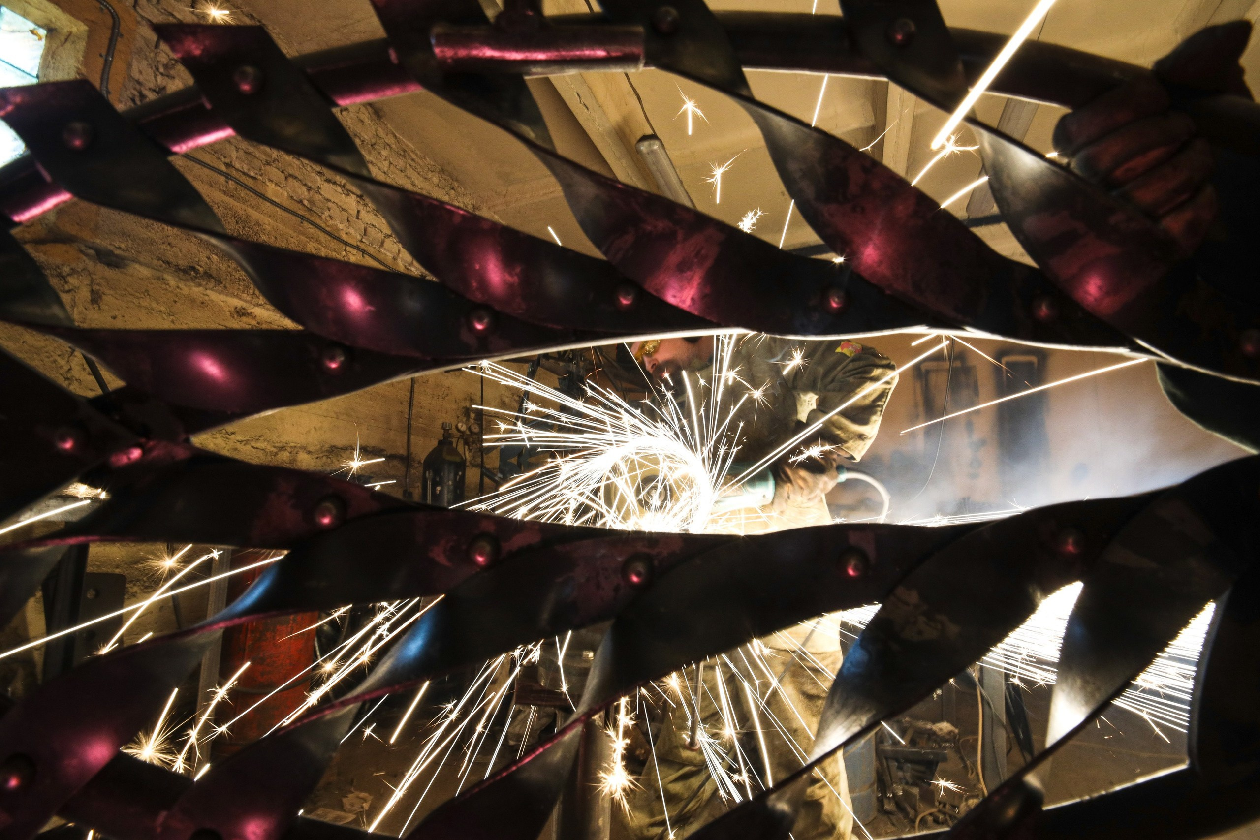 Художественная ковка для станции метро Ковальская Слобода Минск