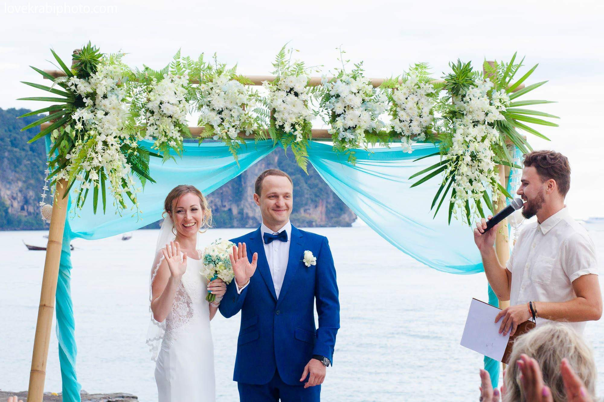 Wedding Ceremony Set up in Krabi Thailand. Photography & Events Thailand Krabi