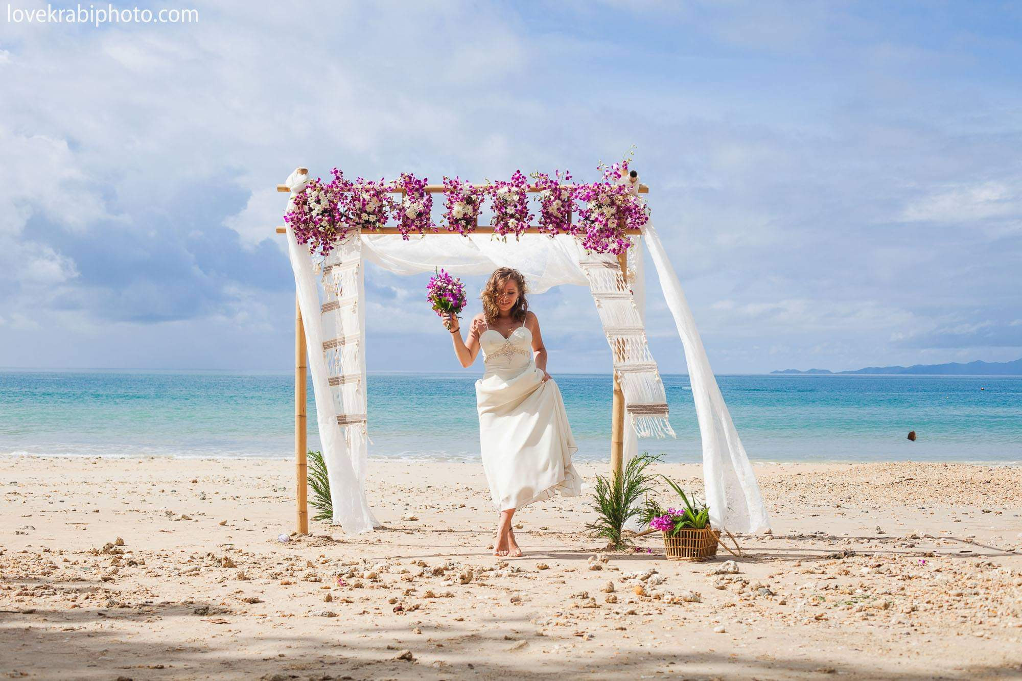 Wedding Ceremony Set up in Krabi Thailand. Photography & Events Thailand Krabi